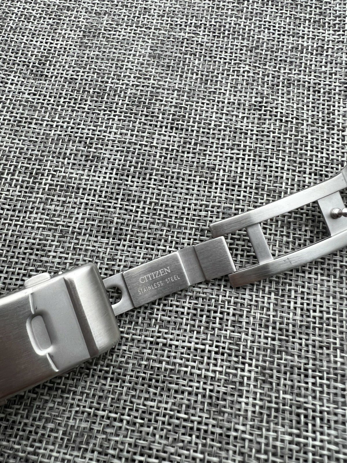 Genuine Citizen Stainless Steel Watch Bracelet Band 18mm*18mm Diver Clasp