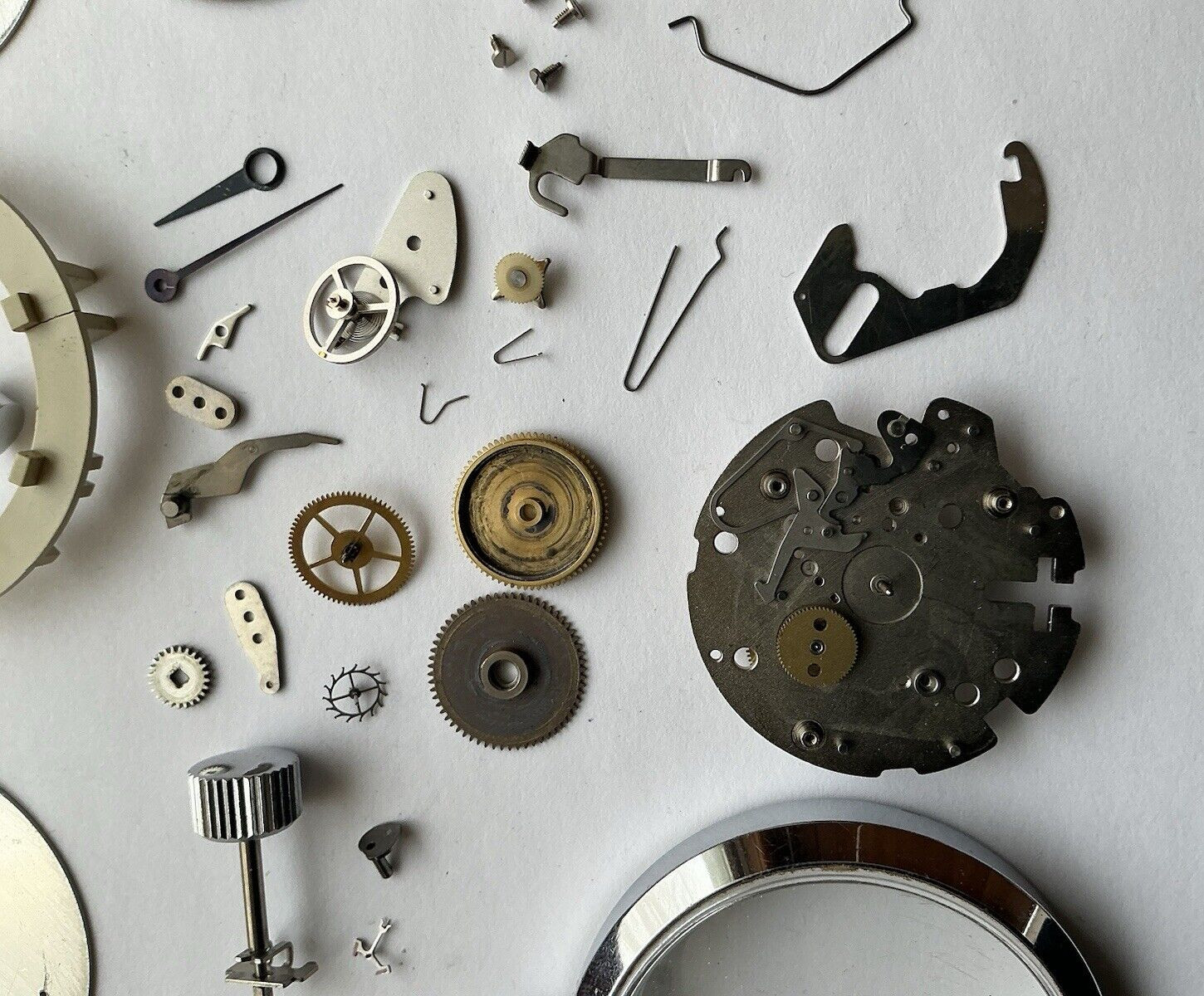 Lemania 6100 Timer / Meritex / 7 Jewel Spare Parts