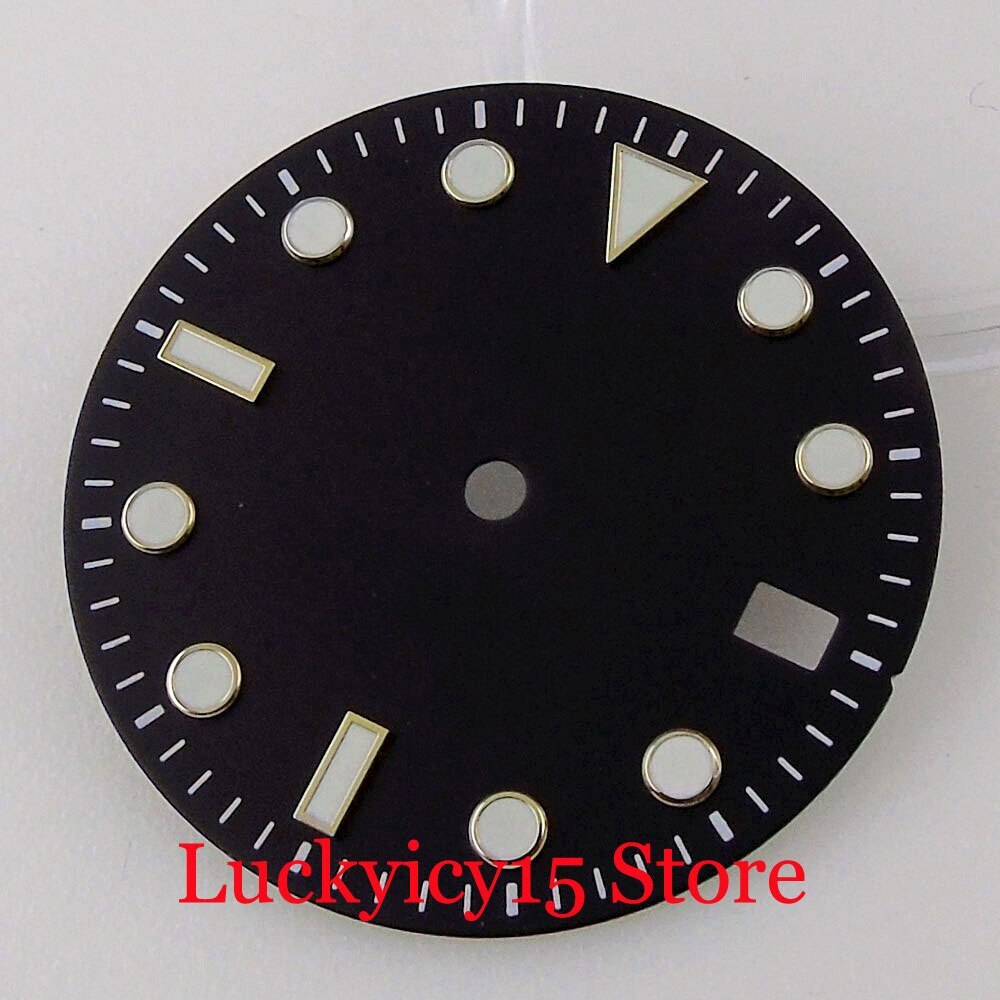 29MM Fit NH35A NH36A Movement Automatic Men Black/Blue/Green/Red Watch Dial