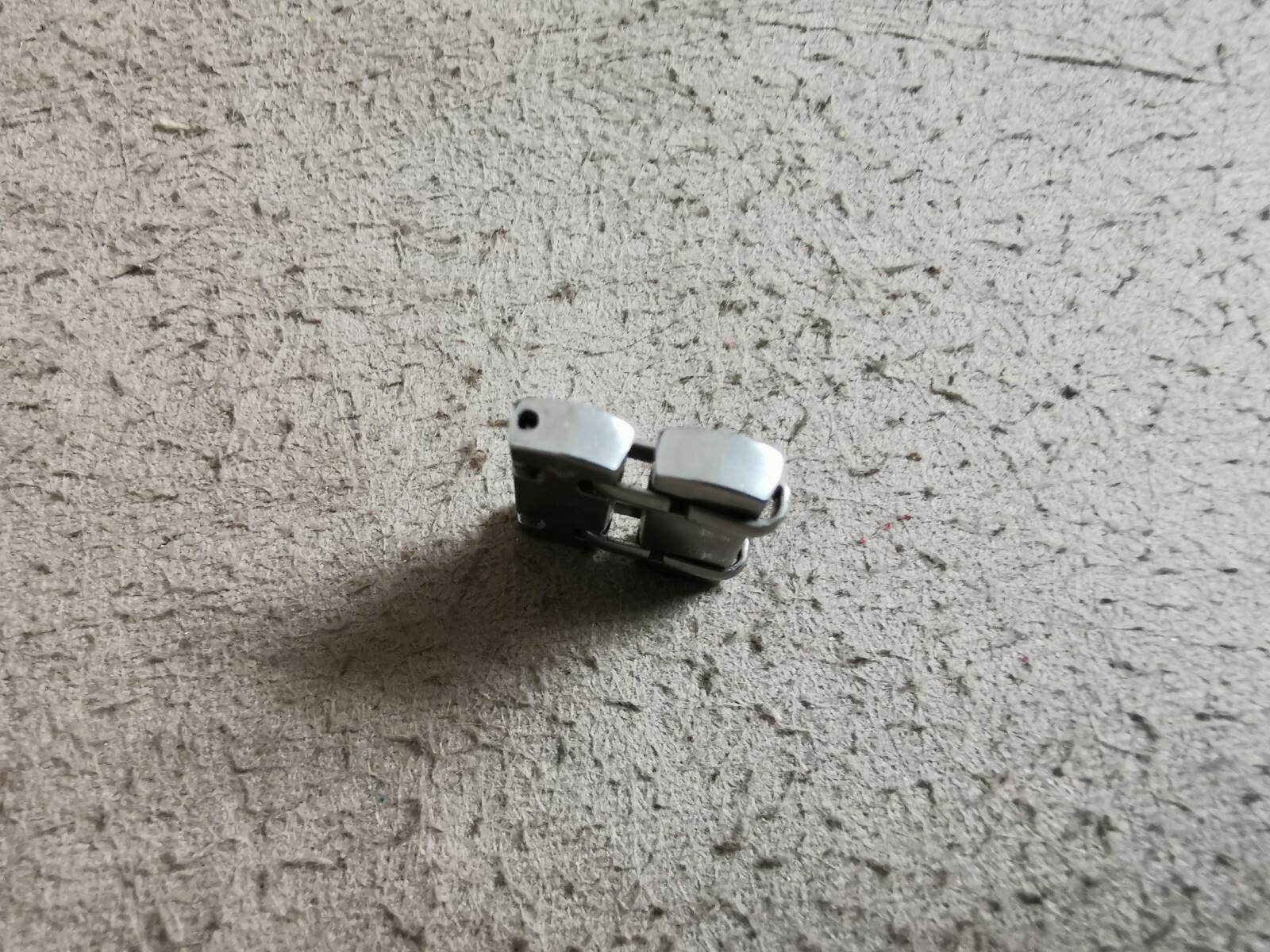 Lucien Rochat vintage steel link for bracelet band “Royal Air” models mm 19