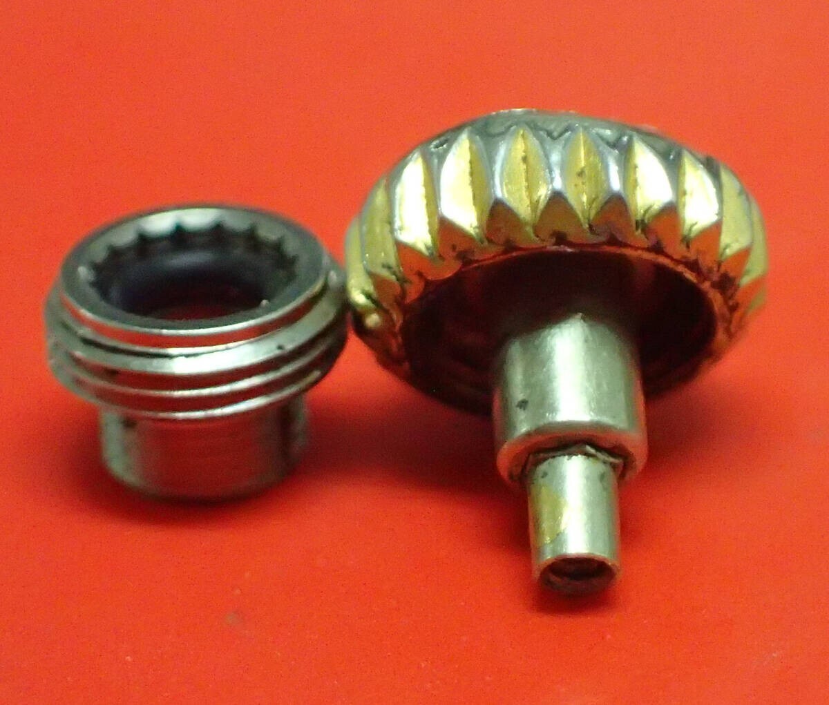 ROLEX 600-8+ Gold Plated Crown & Tube 6mm Datejust – FOR PARTS/REPAIR
