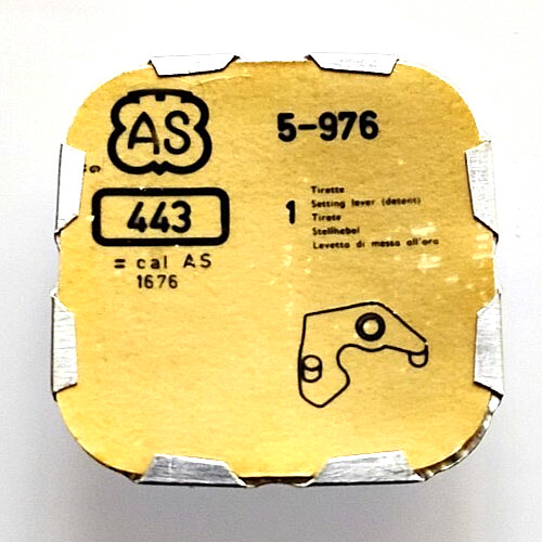 AS 976 1406 1676 Set Lever watch part #443/720 *SEE FIT LIST