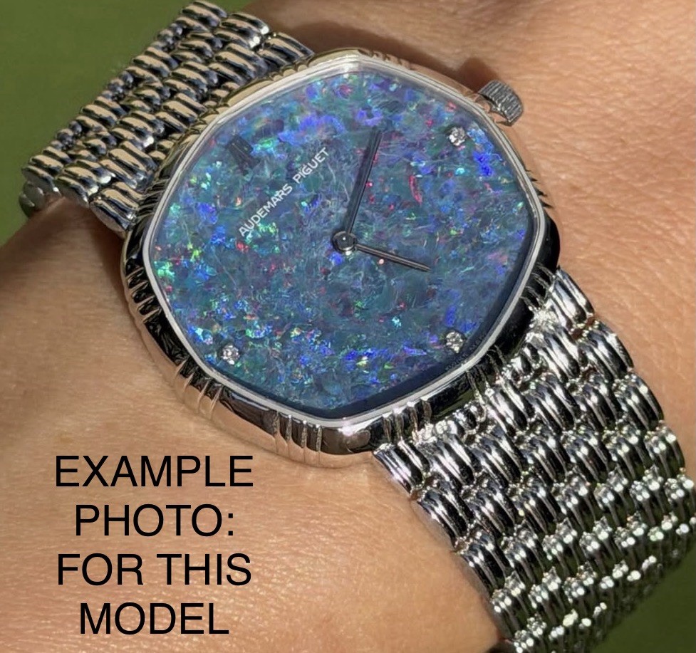 Audemars Piguet Stone Obsidian Dial – 28.5mm