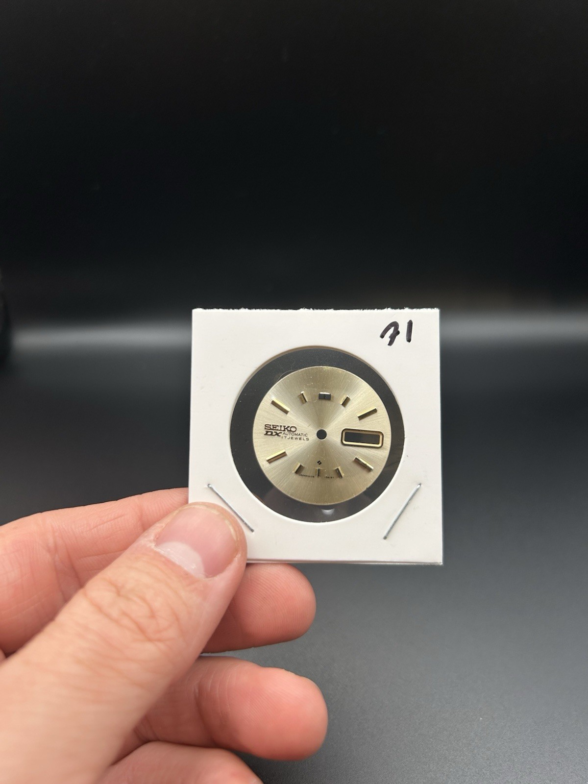 Seiko DX 6106-5419T dial