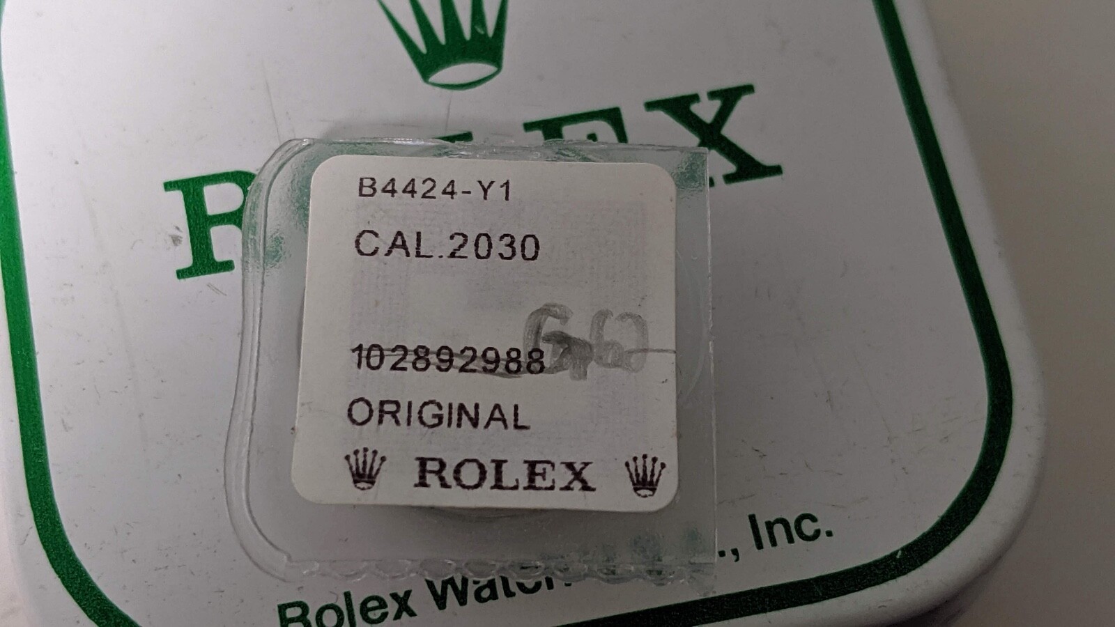 original Rolex 2030 4424 GREAT WHEEL – NEW OLD STOCK SEALED 2030 4424