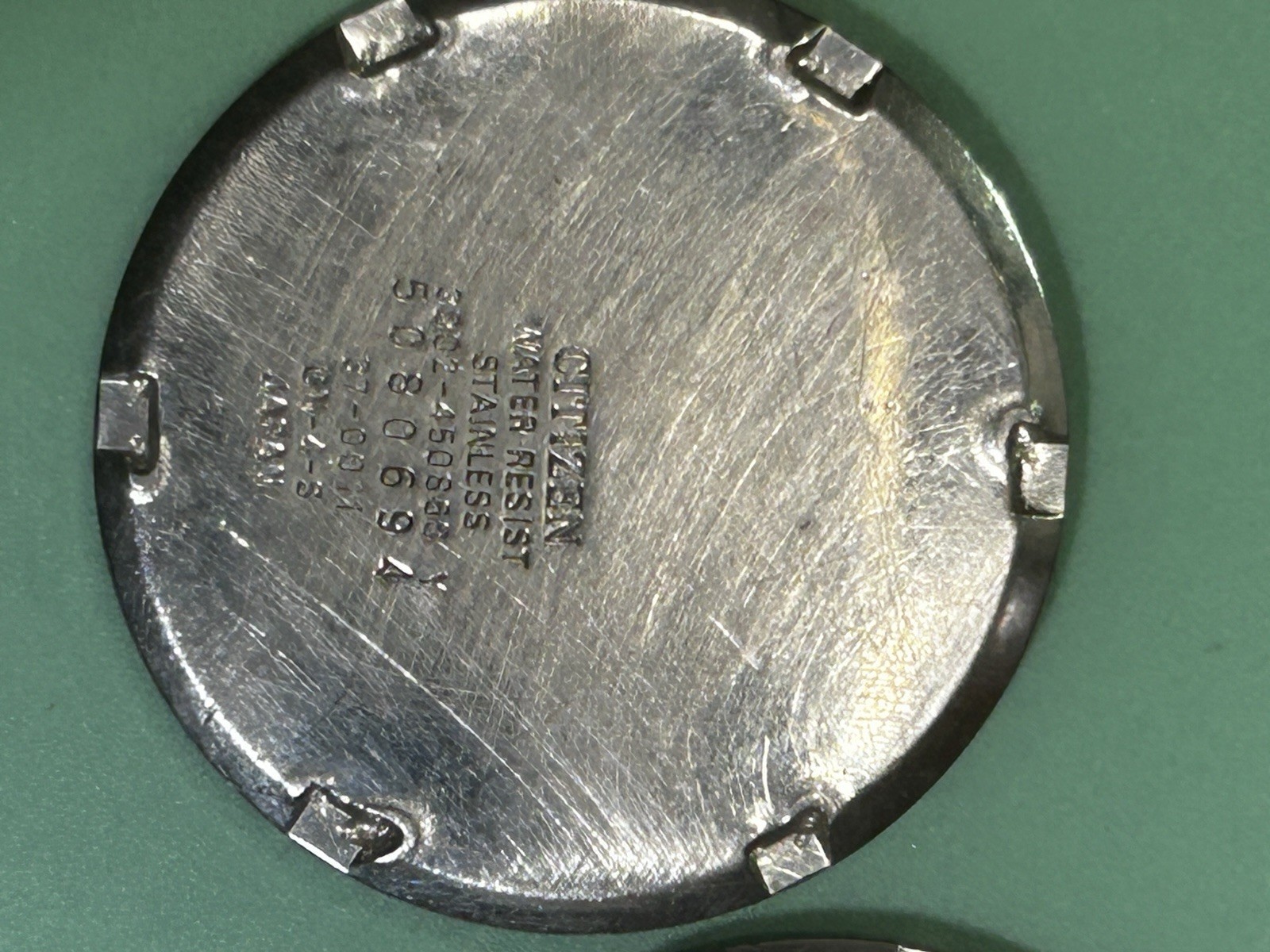 Watch Case Backs – Total of 54 – Various Brands – 1 Lot – 22.4mm – 46.8mm