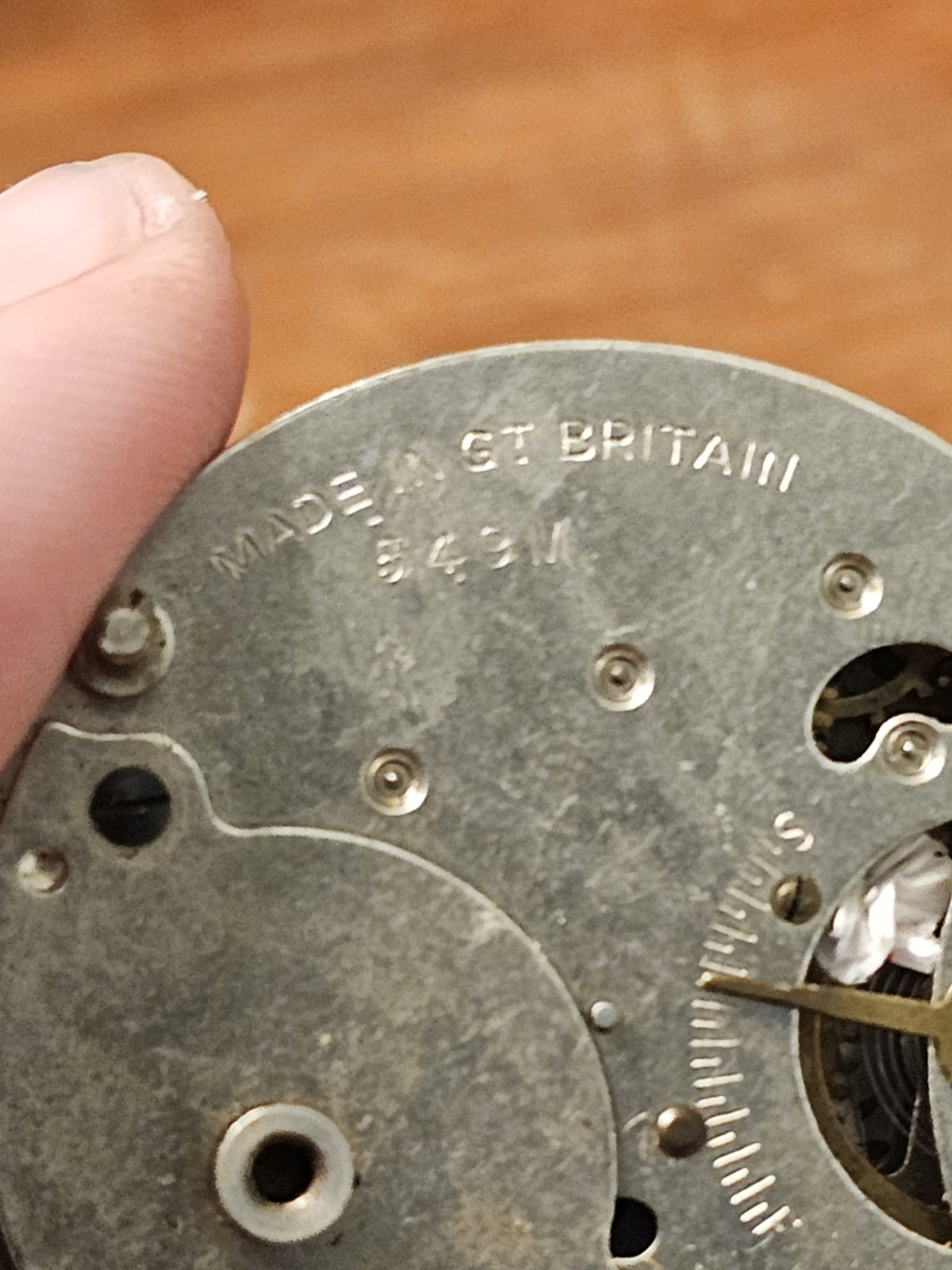 Smiths Empire & Waltham Pocket Watch Movement Lot For Parts Or Repair Vintage