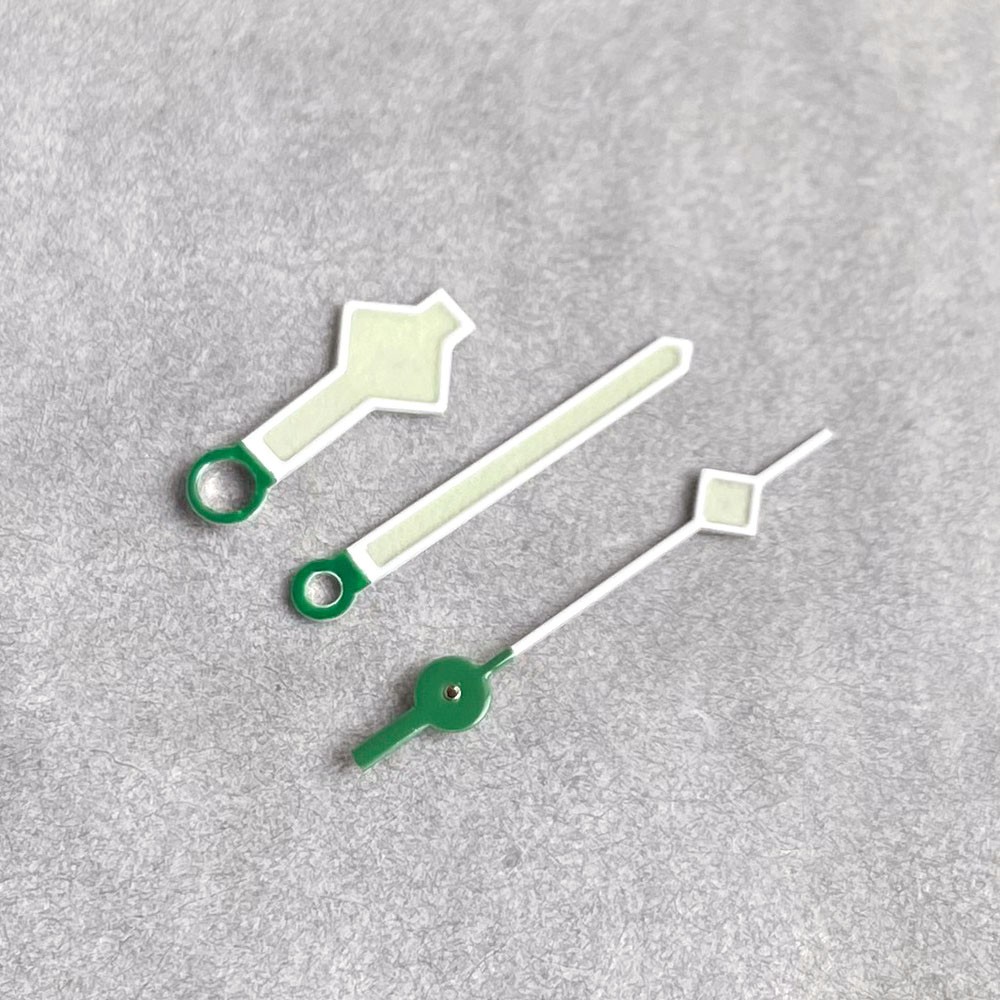 Luminous Snowflake White Watch Hand Needles fit for NH35A NH36A ETA 2824 PT5000