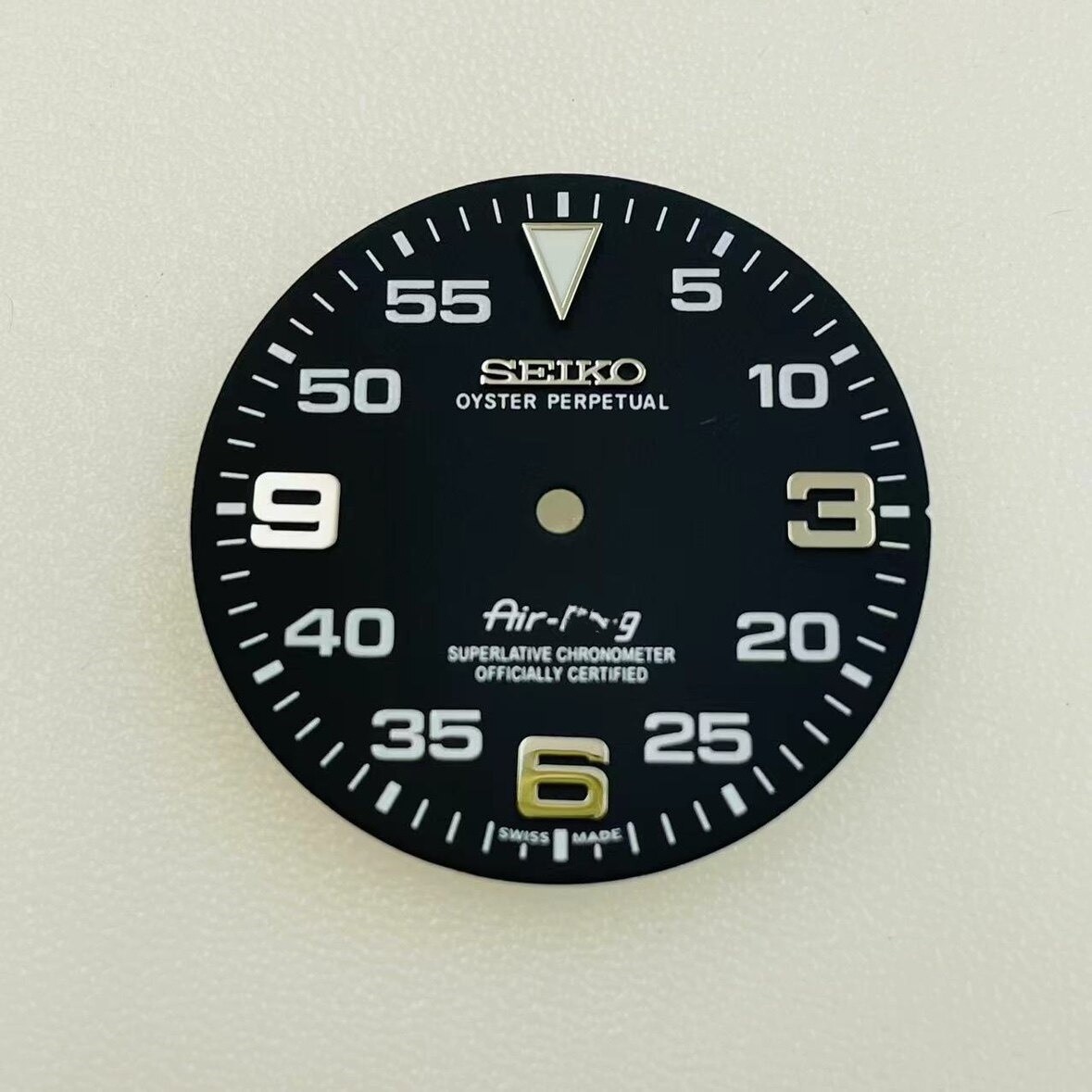 28.5mm/31mm Watch Dial Ice Blue Lume For Nh35 Nh36 Movement Watch Accessories
