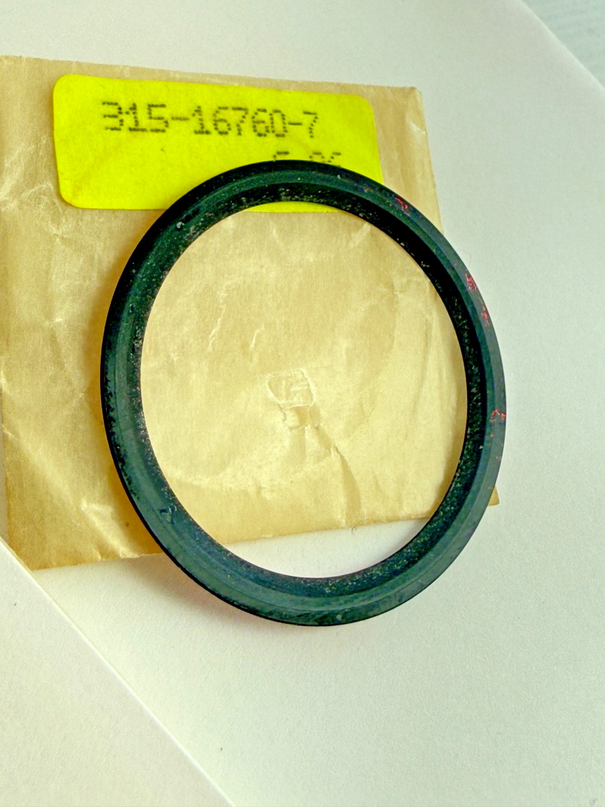 ROLEX GENUINE GMT COKE BEZEL INSERT Part# B315-16760-7-A1 For 16710 16700 16760