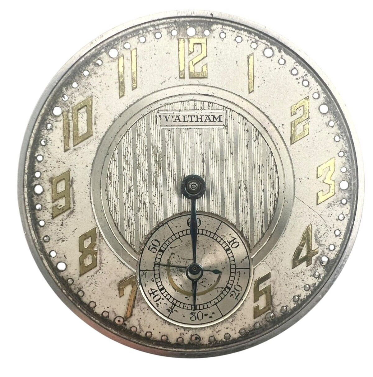 Antique 1926 12s 15j Waltham 220 Pocket Watch Movement