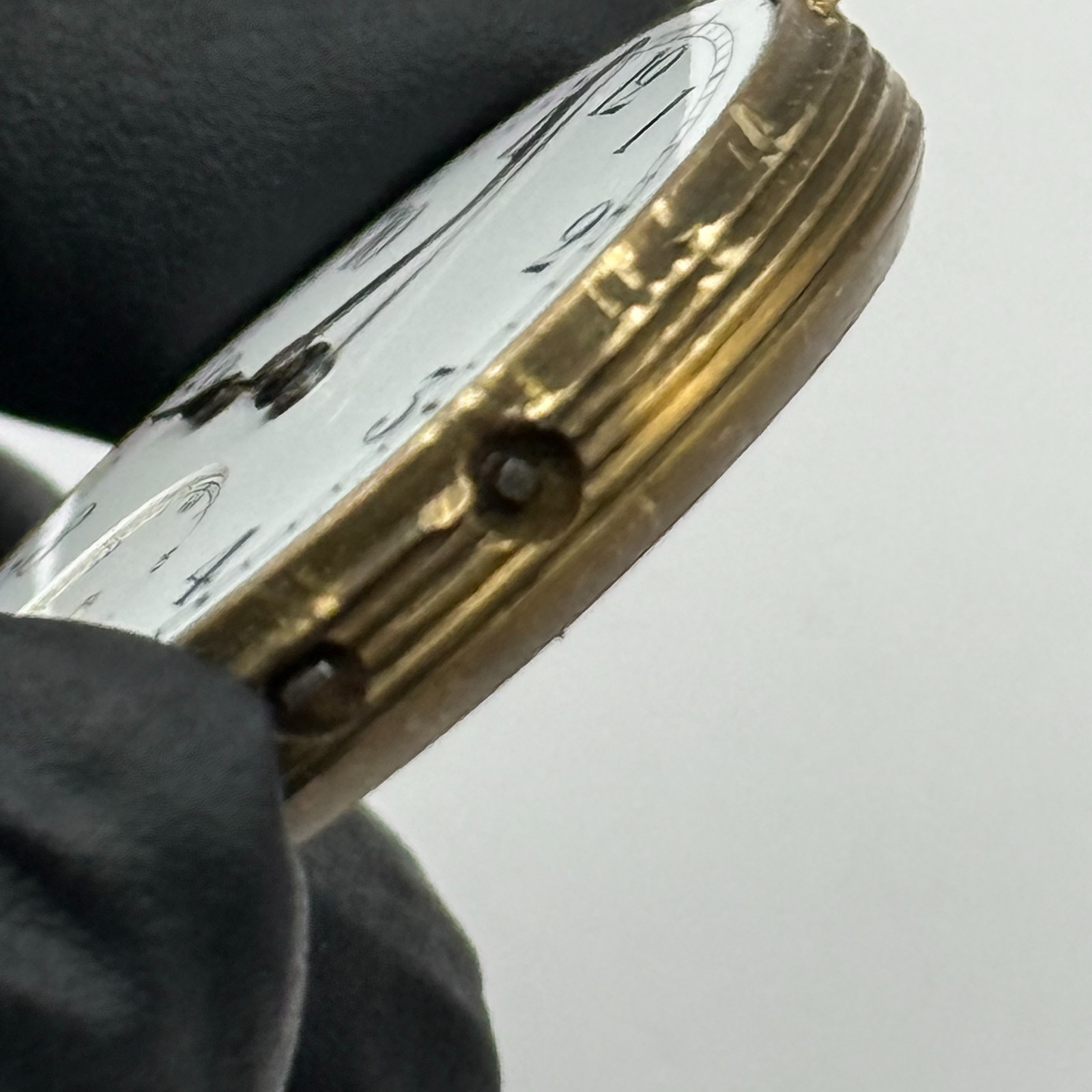 IWC Borgel Trench Watch Movement Peerless High Grade S&Co Manual Parts 29.6mm