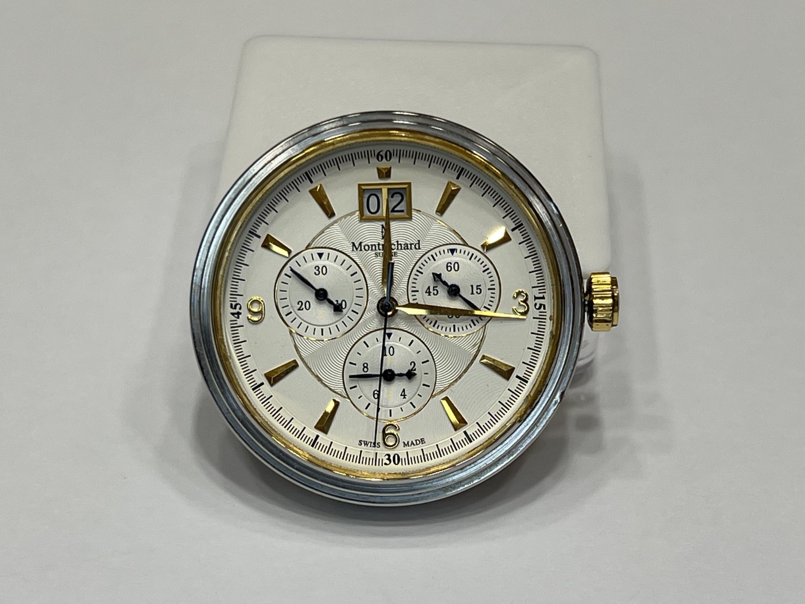 Movement & Dial Mont Richard Suisse Chronograph Quartz Ronda 5040.B Swiss Made