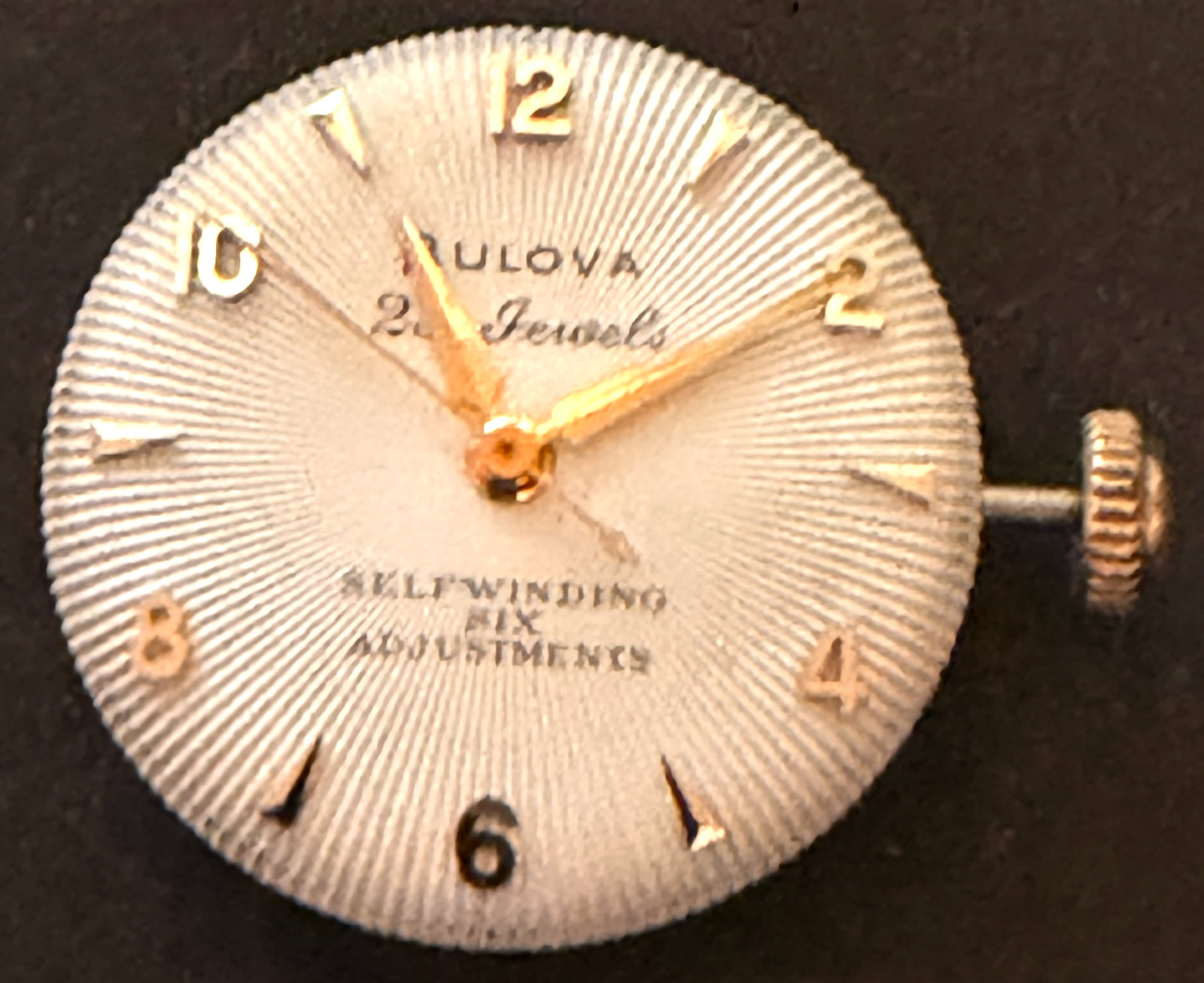 Bulova 10 BPAC Automatic Men’s Watch Movement Good Balance 23 Jewels 10BPAC 23j
