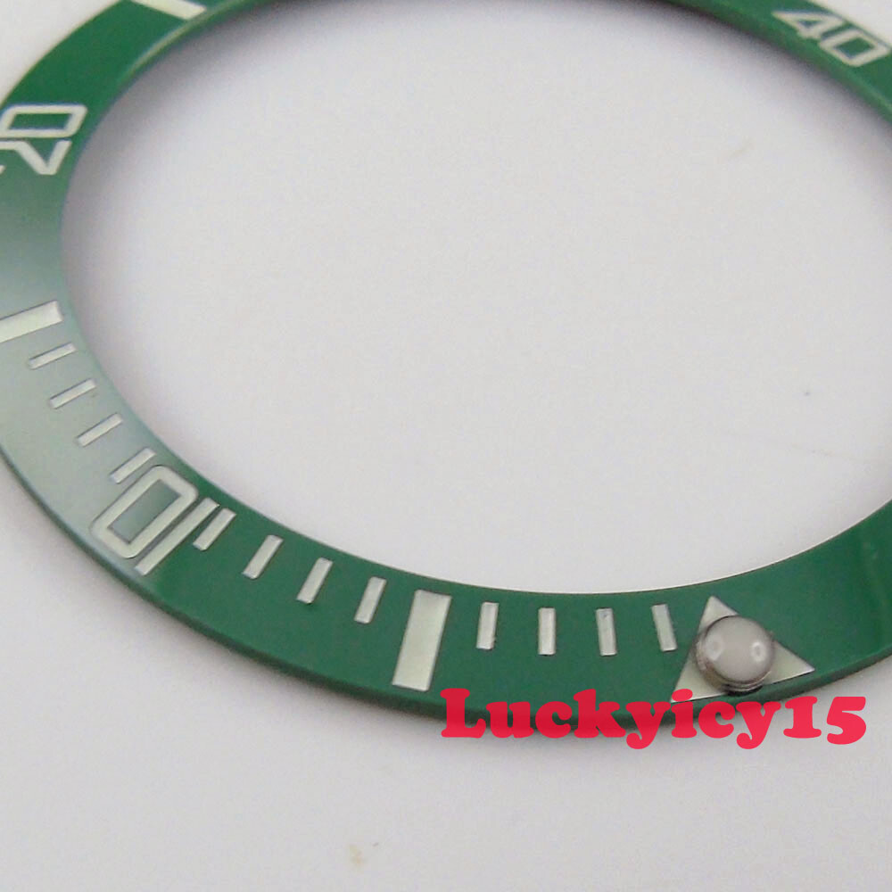 38mm super luminous ceramic bezel insert fit for 40mm PARNIS men’s watch case