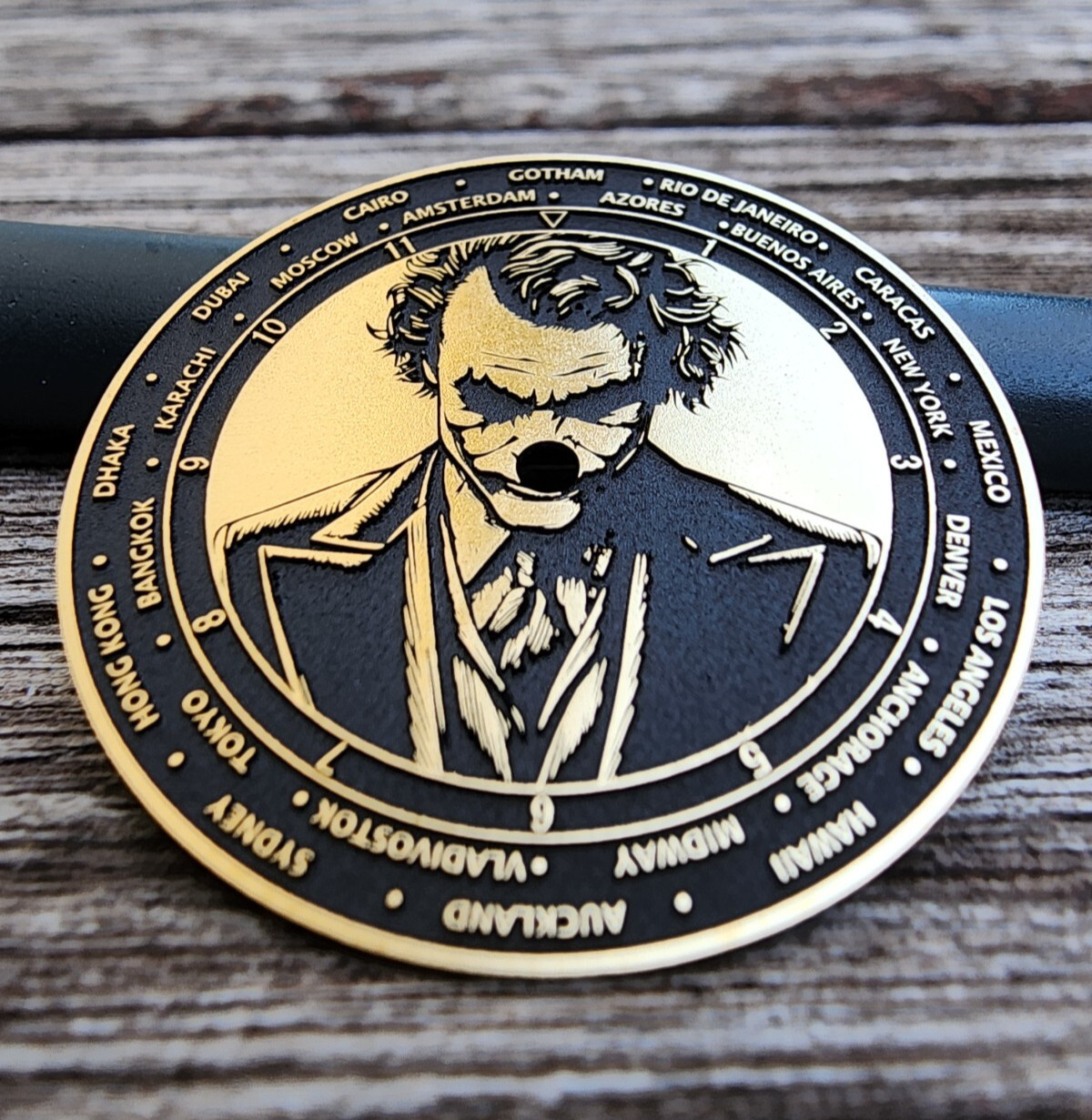 Custom-Made Laser Engraved Watch Dial | JOKER – Order any designsize
