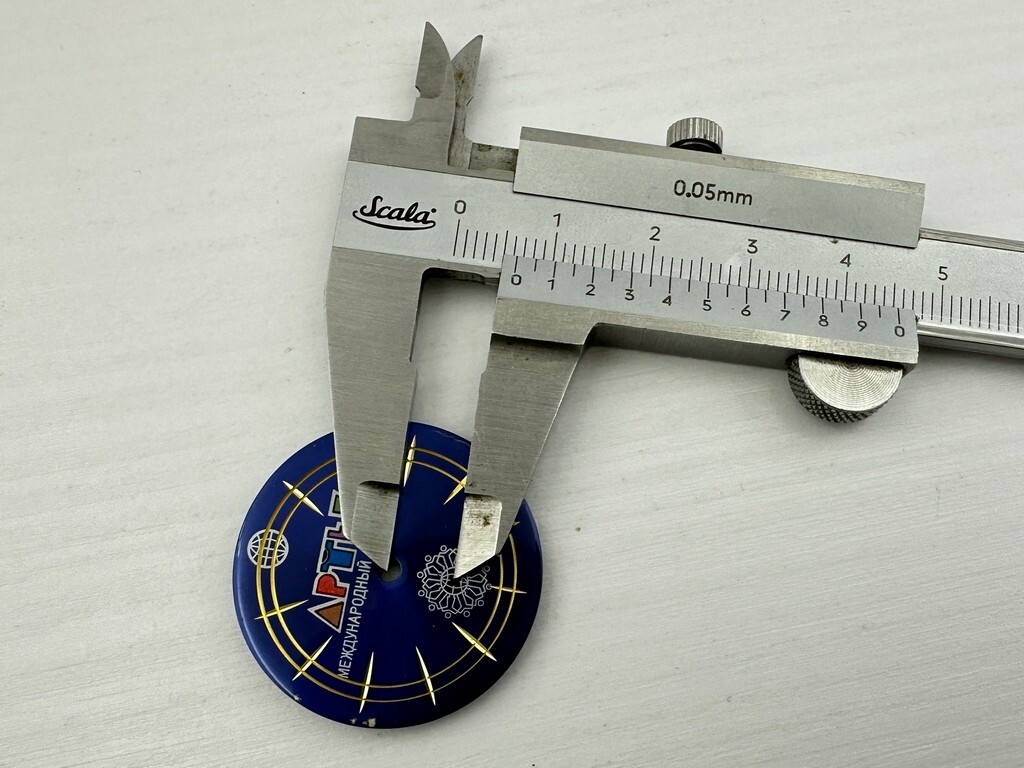 Pobeda Artek Caliber ZIM 2602 Vintage USSR Russian Amazing 30mm Dial Watch Face