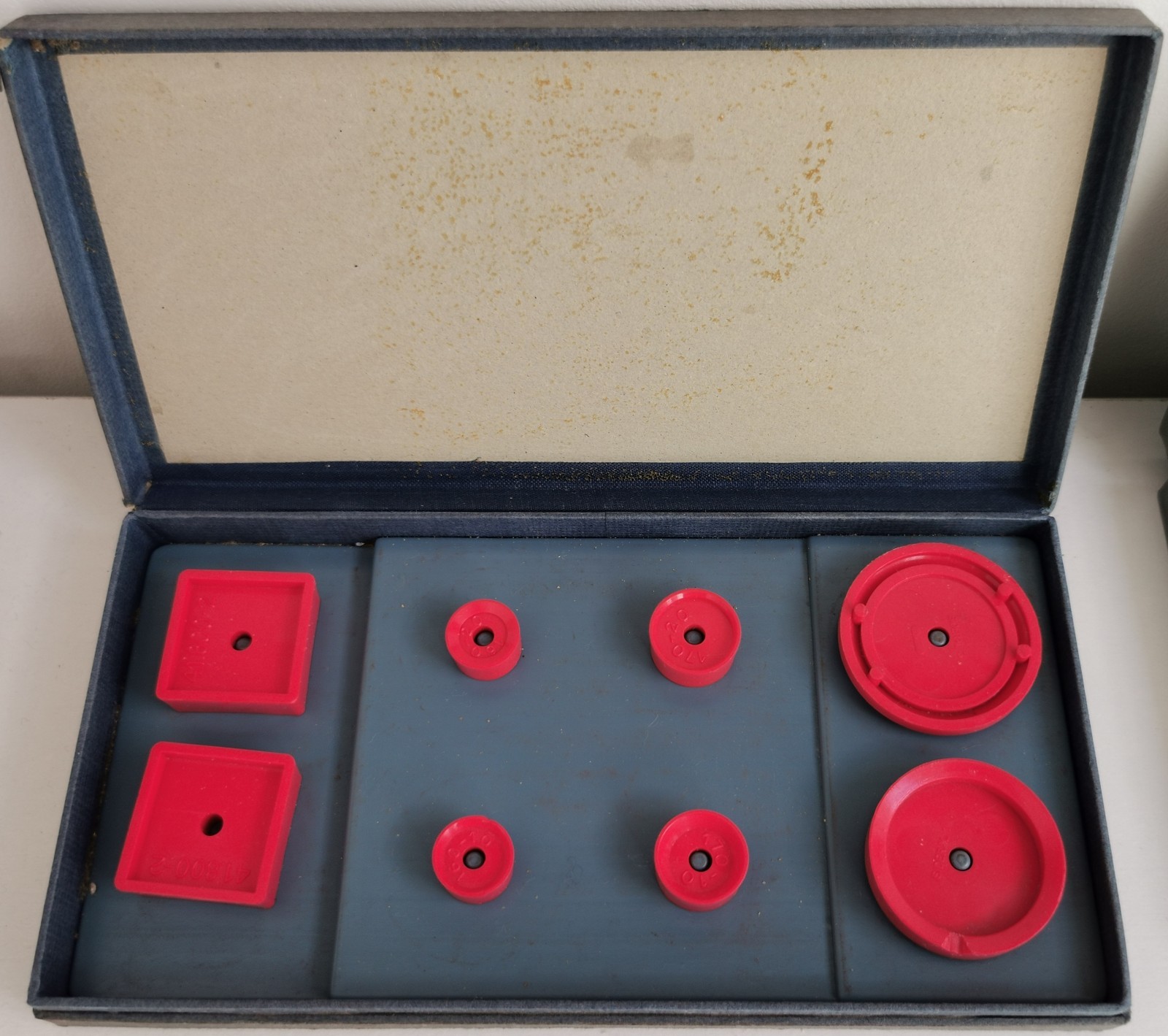 Vtg 1968 Tissot Wrist Watch Case Back Removal Die Set Tool & Sideral Set 364.216