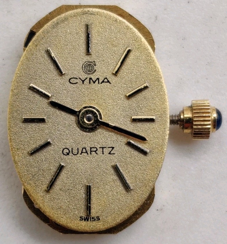 Cyma ETA Cal. 280.002 Swiss quartz watch movement Works