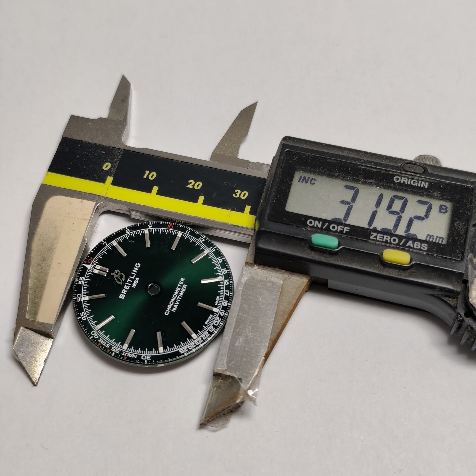 32 mm Breitling Watch Dail Swiss Made, PARTs Part REPAIRS #Y2