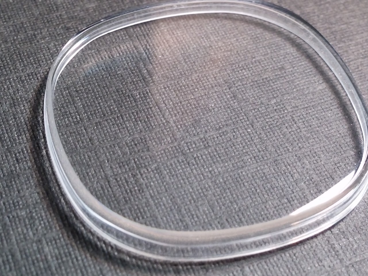Genuine Omega crystal cc 29.3mm x 29.3mm. for watch repair