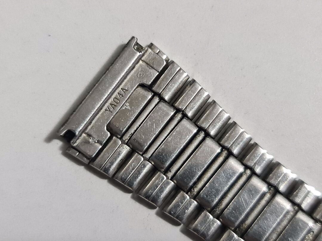 RARE GENUINE USED BRACELET YA04A 19mm LUG SIZE SEIKO JAMES BOND H357-5120