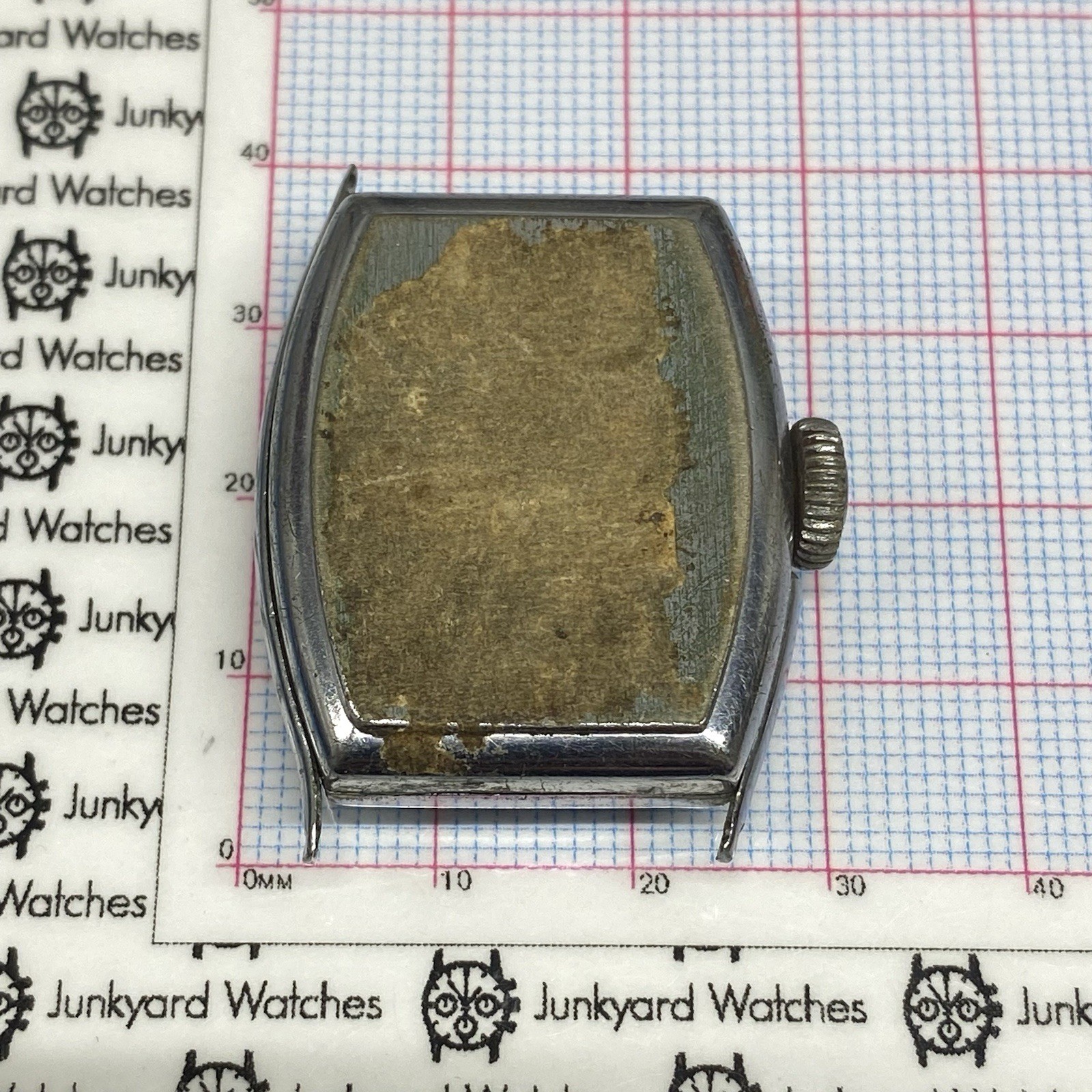 Vintage GEM Watch Movement Repair Parts Spares Salvage Deco Style