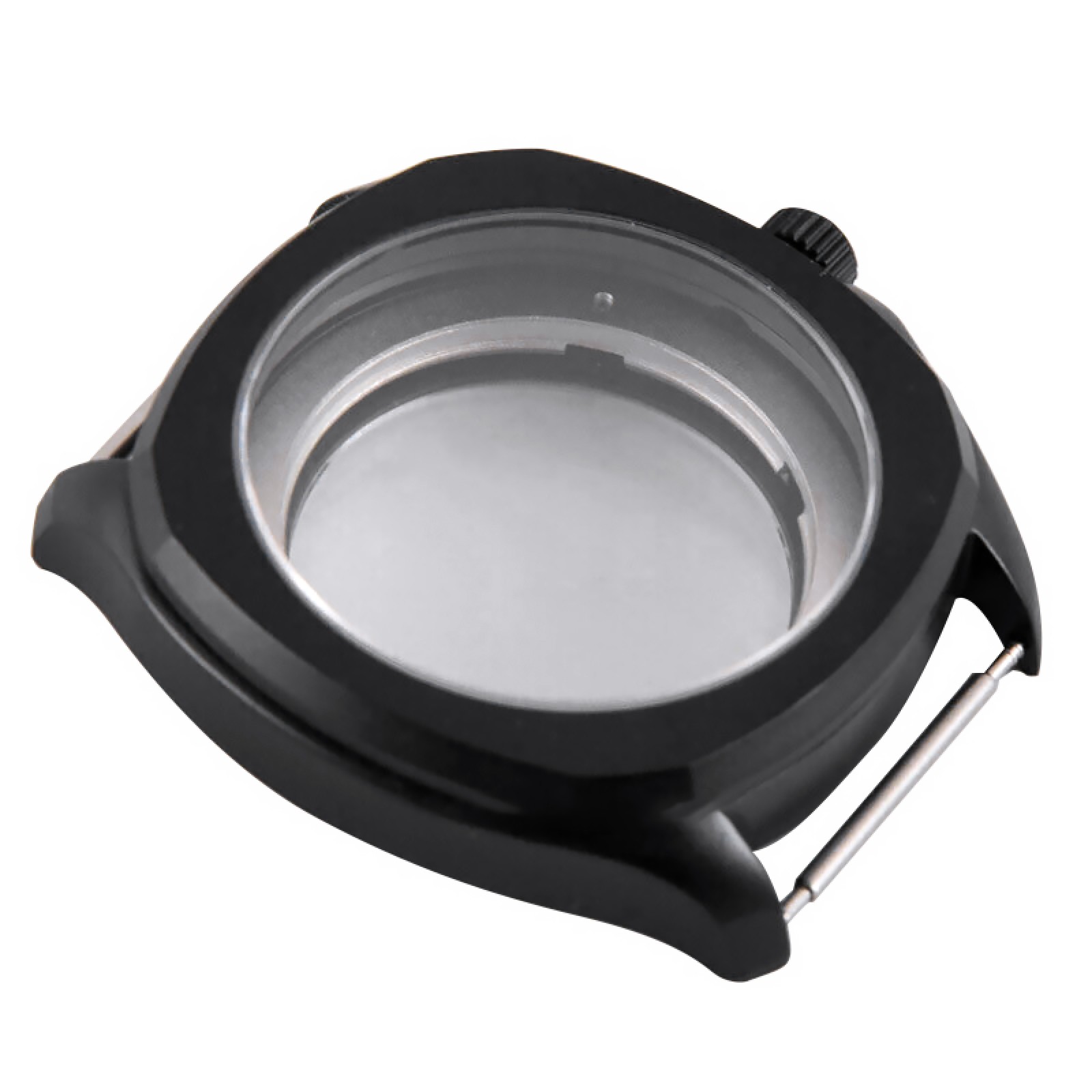 40mm Waterproof Sapphire Glass Watch Case For Miyota 8215 ETA 2824 2836 Movement