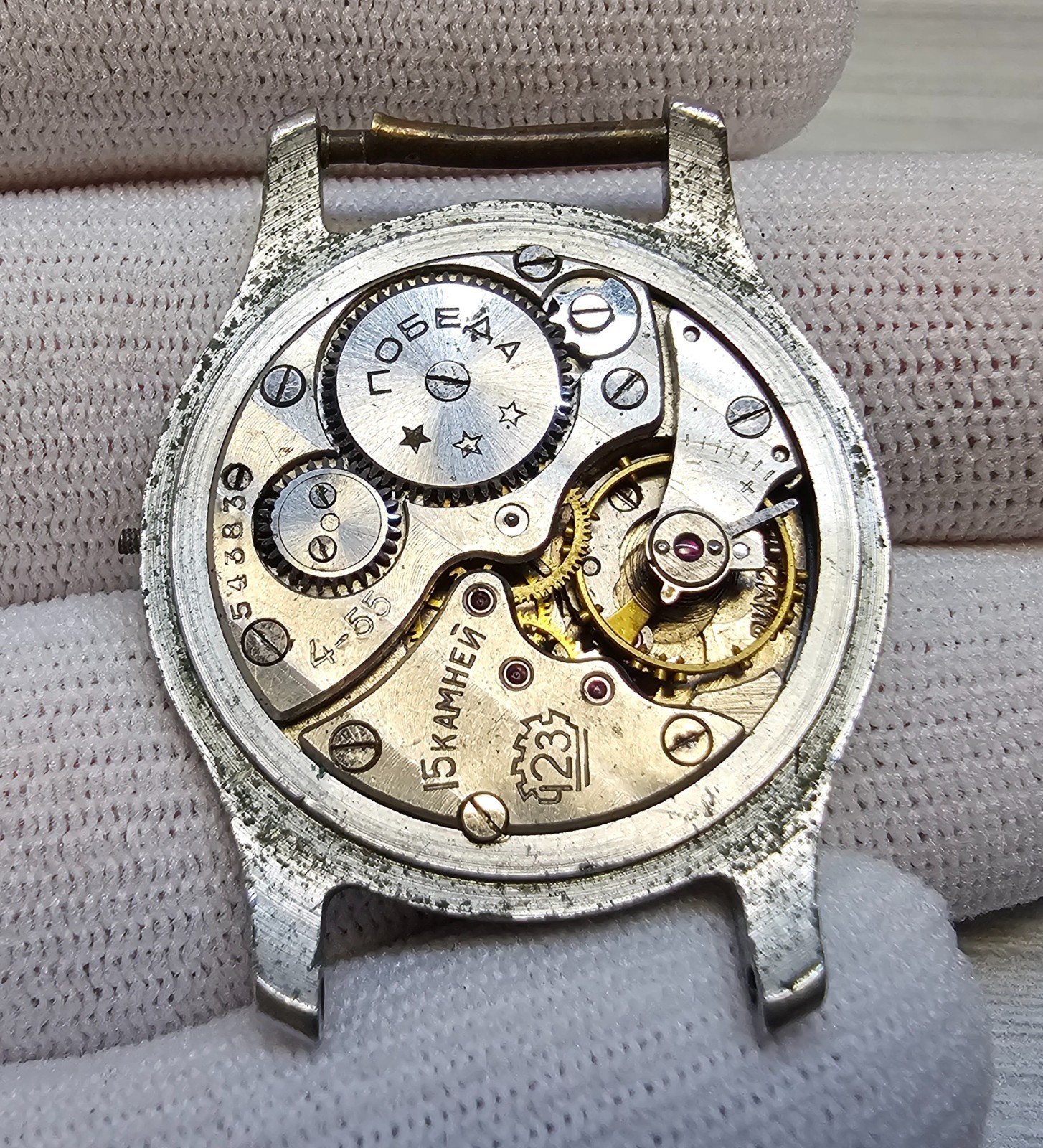 Soviet Movement Zim Pobeda Raketa 2609 USSR Mechanical Watch Mechanisms 4 pcs