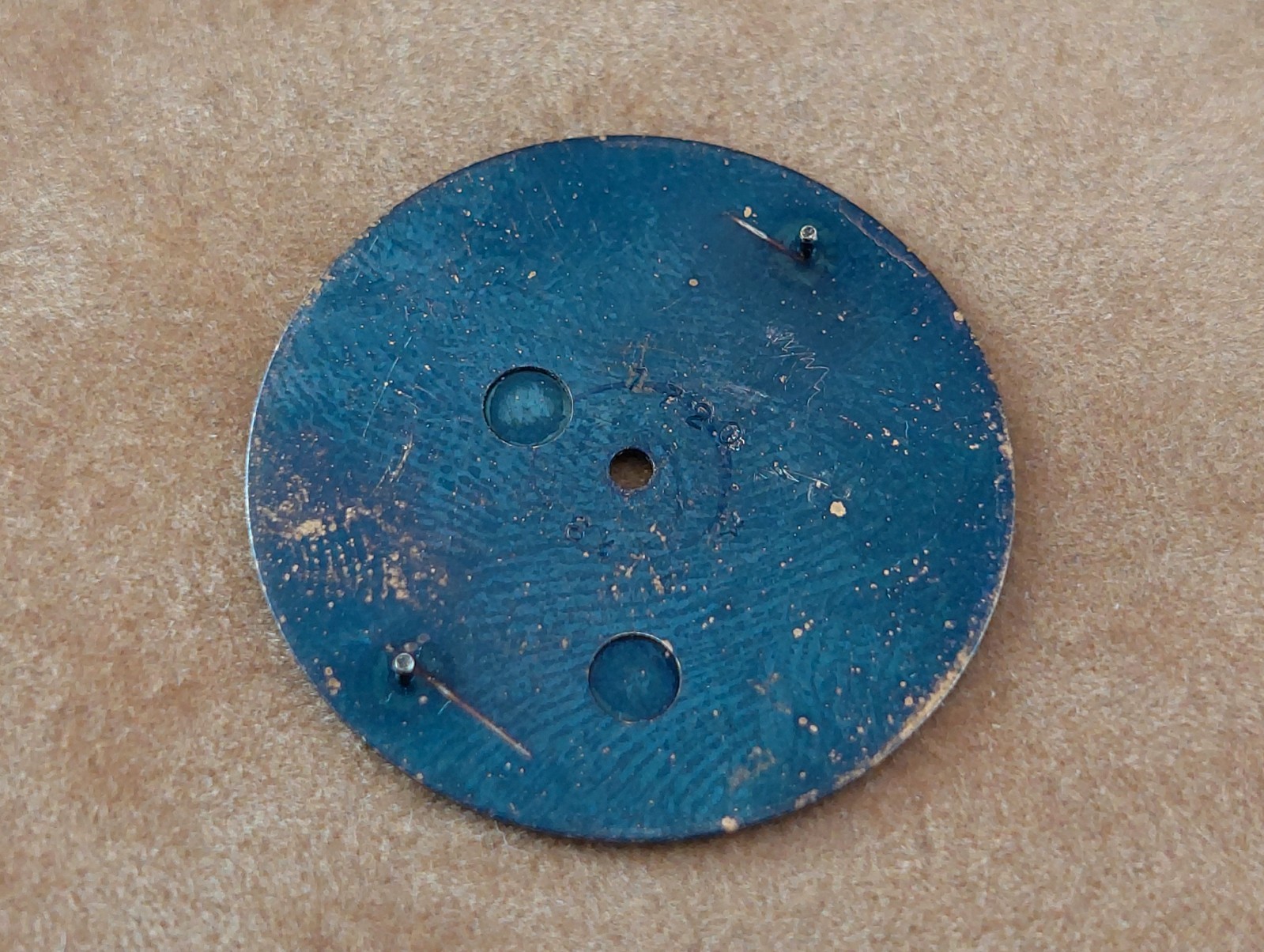 Genuine OMEGA De Ville Blue DIAL for Automatic Movement Caliber 711