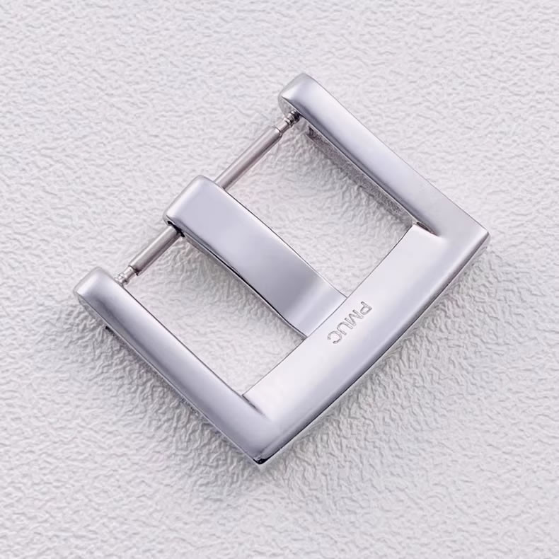 MONTBLANC TimeWalker Steel Pin buckle vintage for leather strap 20 mm