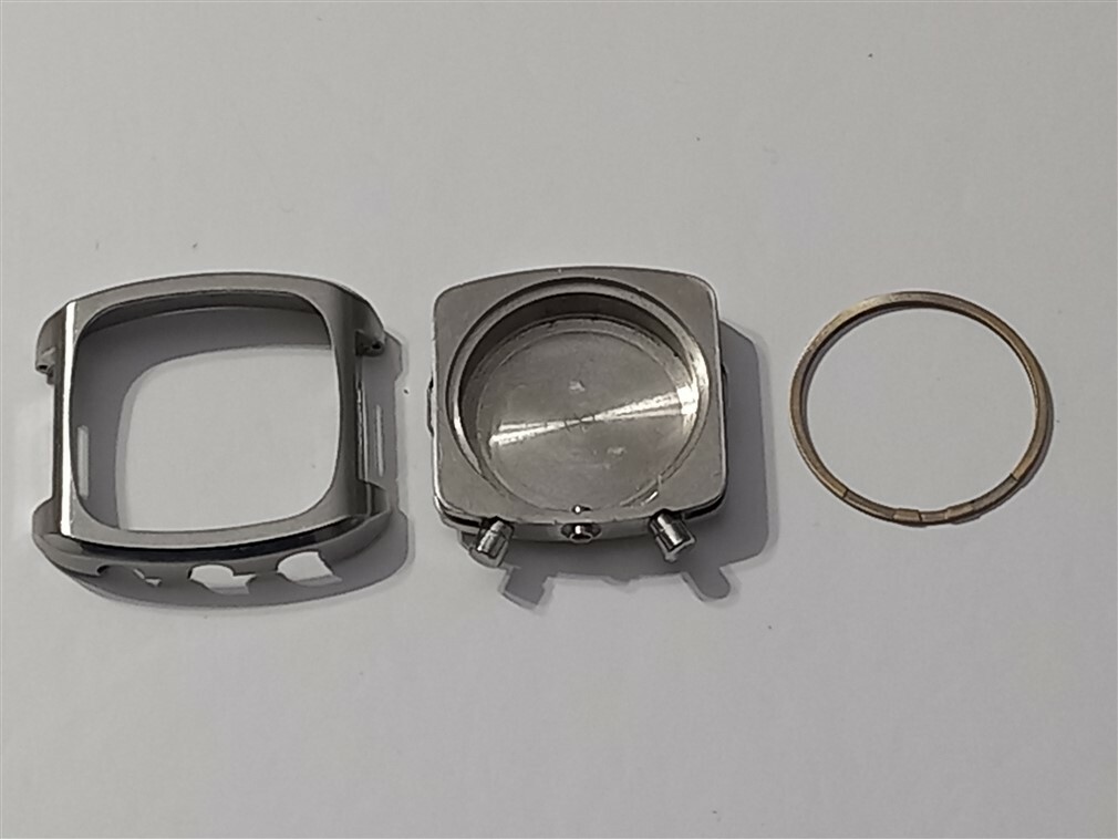 FOR PARTS S.STEEL SEIKO MONACO 7016-5001 CASE