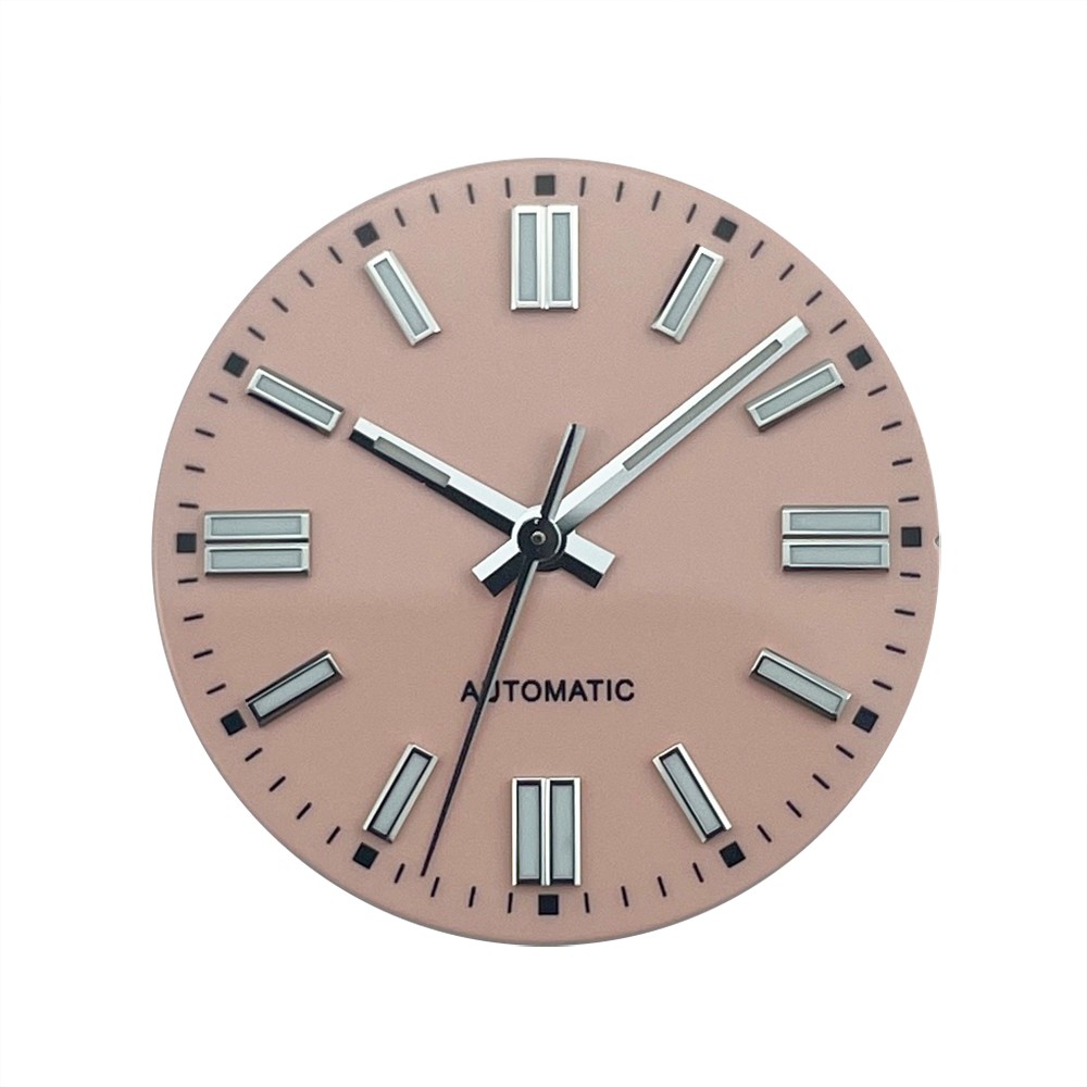 28.5mm Lacquered Watch Dials and Hands for NH38A NH38 with BGW9 Lume No Date