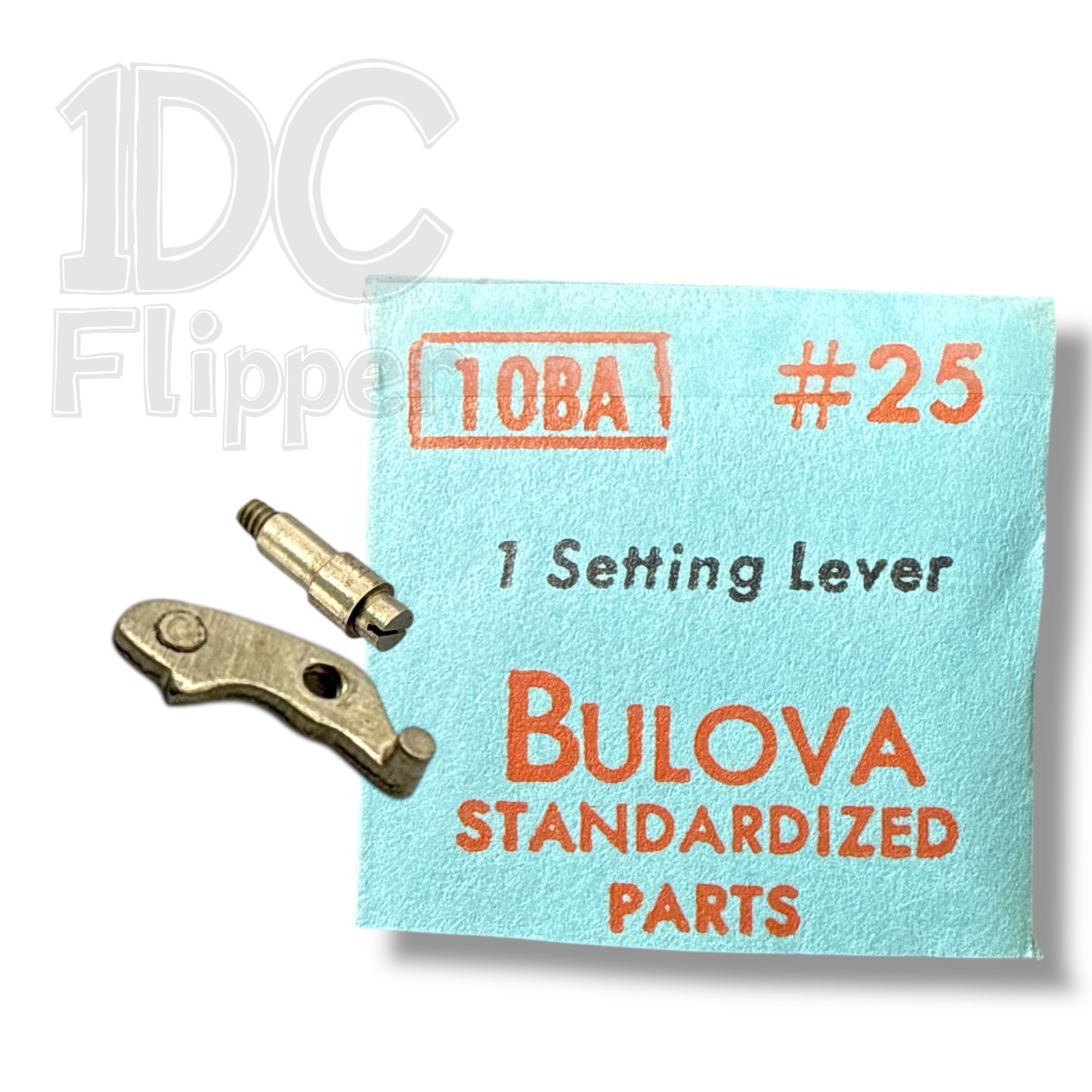 Bulova 10BA SET LEVER w/ Screw #25 443/231 ETA 900 Fits Multiple, Read List!