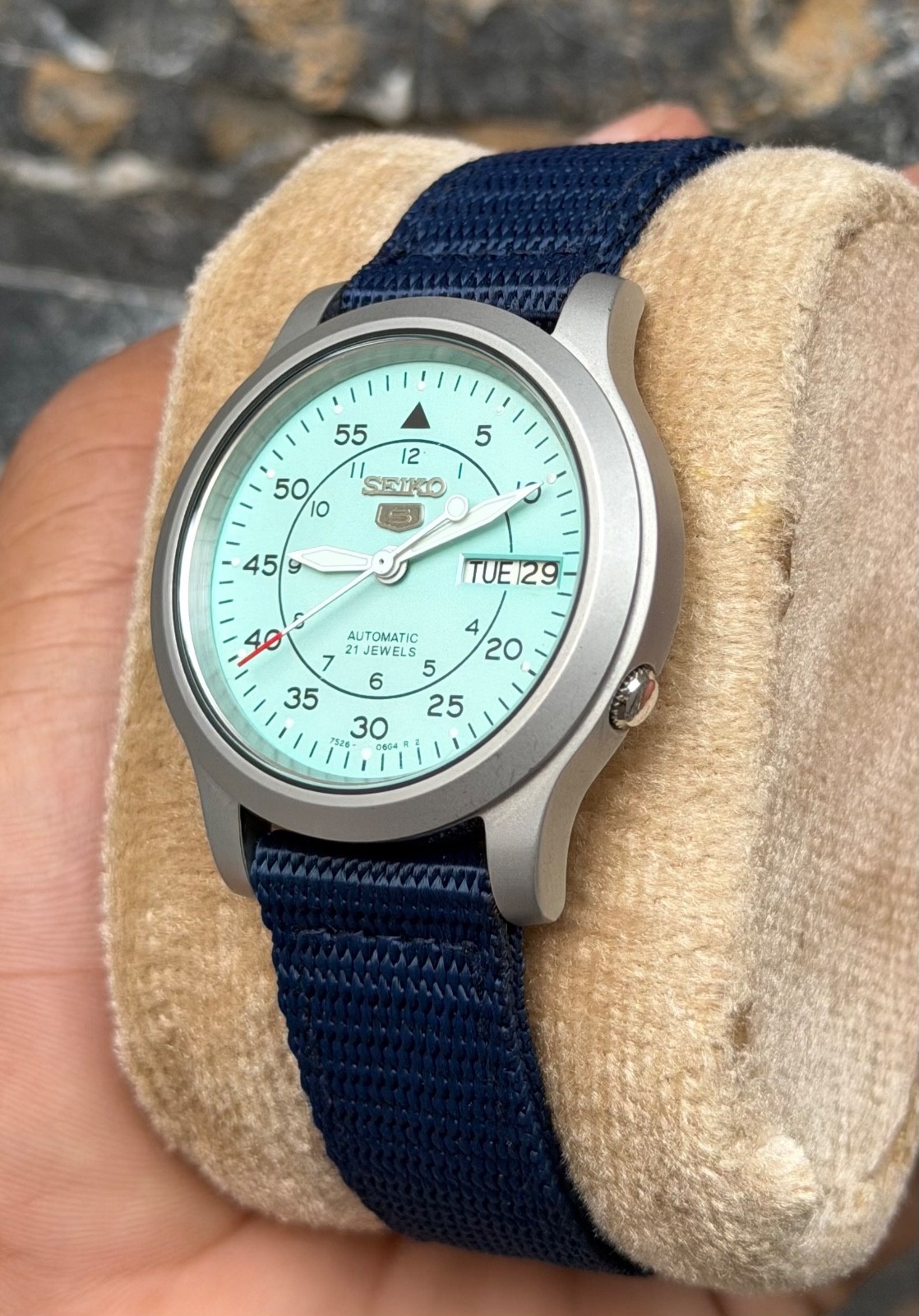 Seiko 5 Military Dial Watch 7s26 Movement Atomatic
