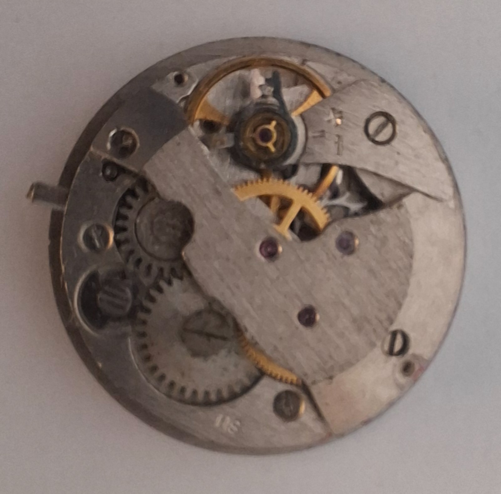 Lot 40 Soviet Watch Movements Zarja Poljot 17J w/Dial, Individually Bagged