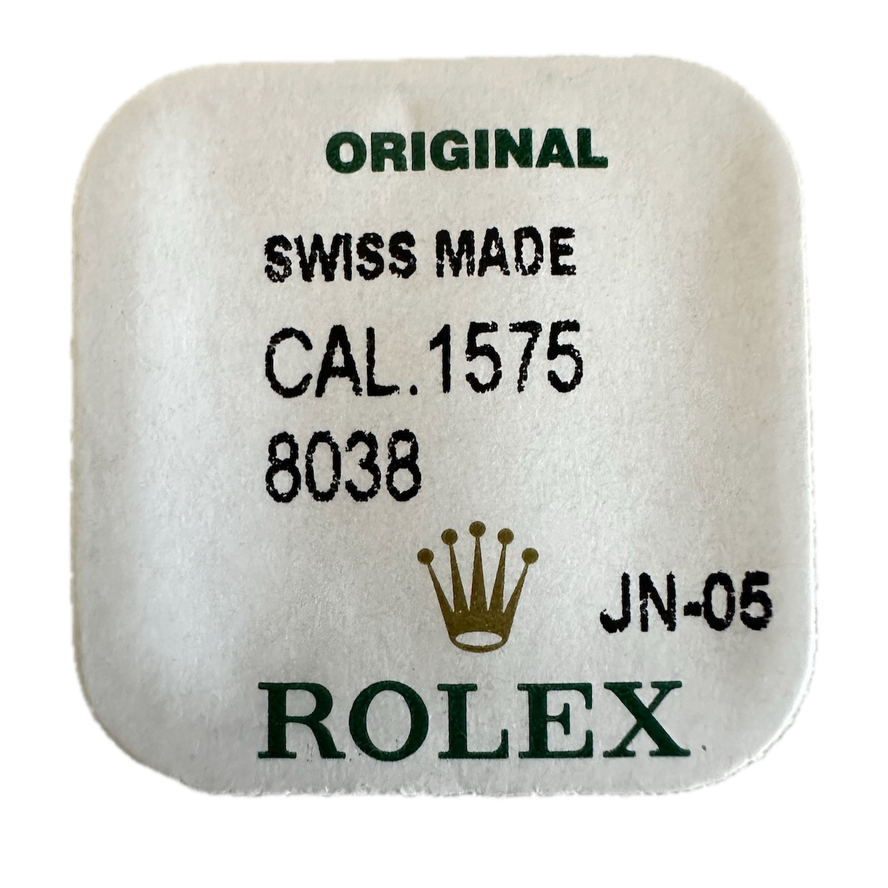 New Sealed Rolex Caliber 1575 Watch Parts 8038 Center Second Pinion Genuine OEM