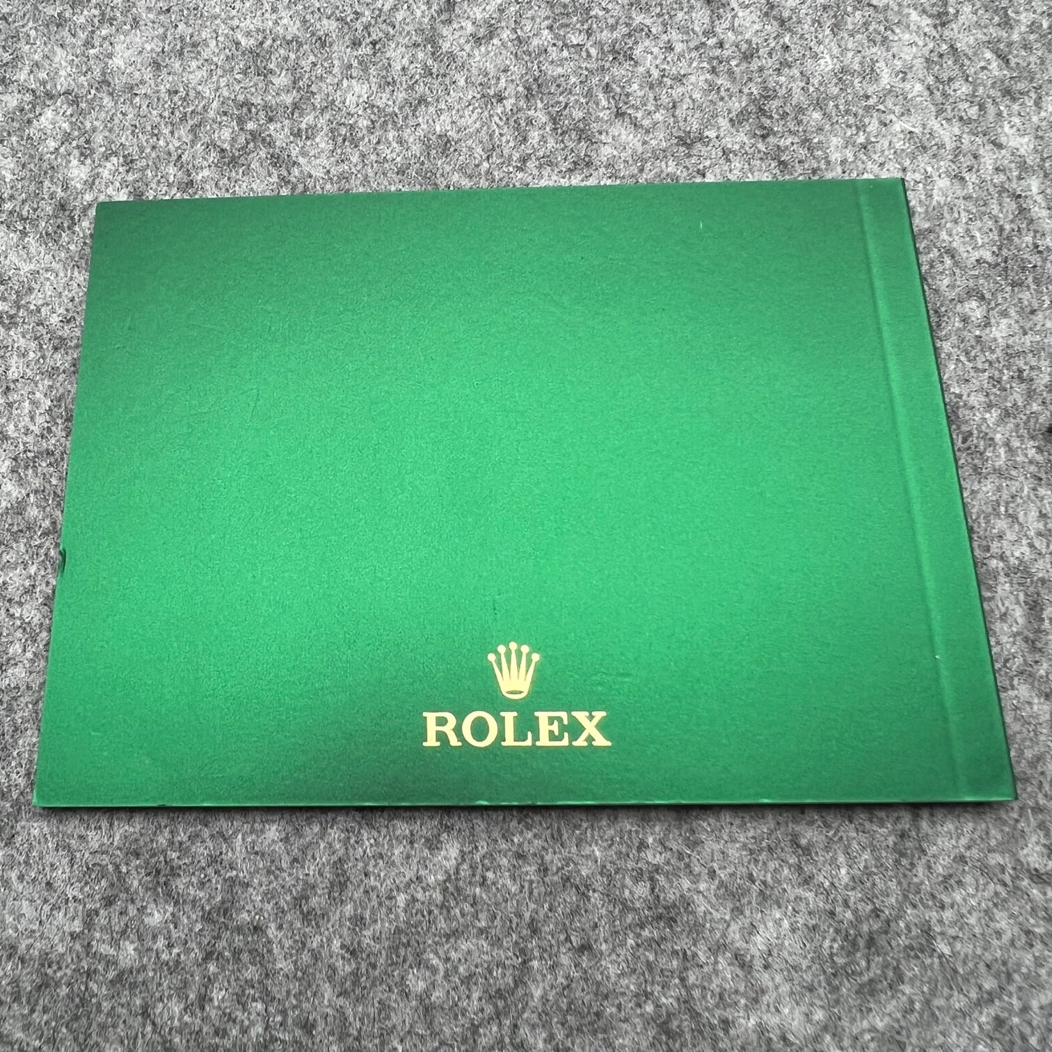 ROLEX EXPLORER I BOOKLET, YEAR 2015, ITALIAN, MINT