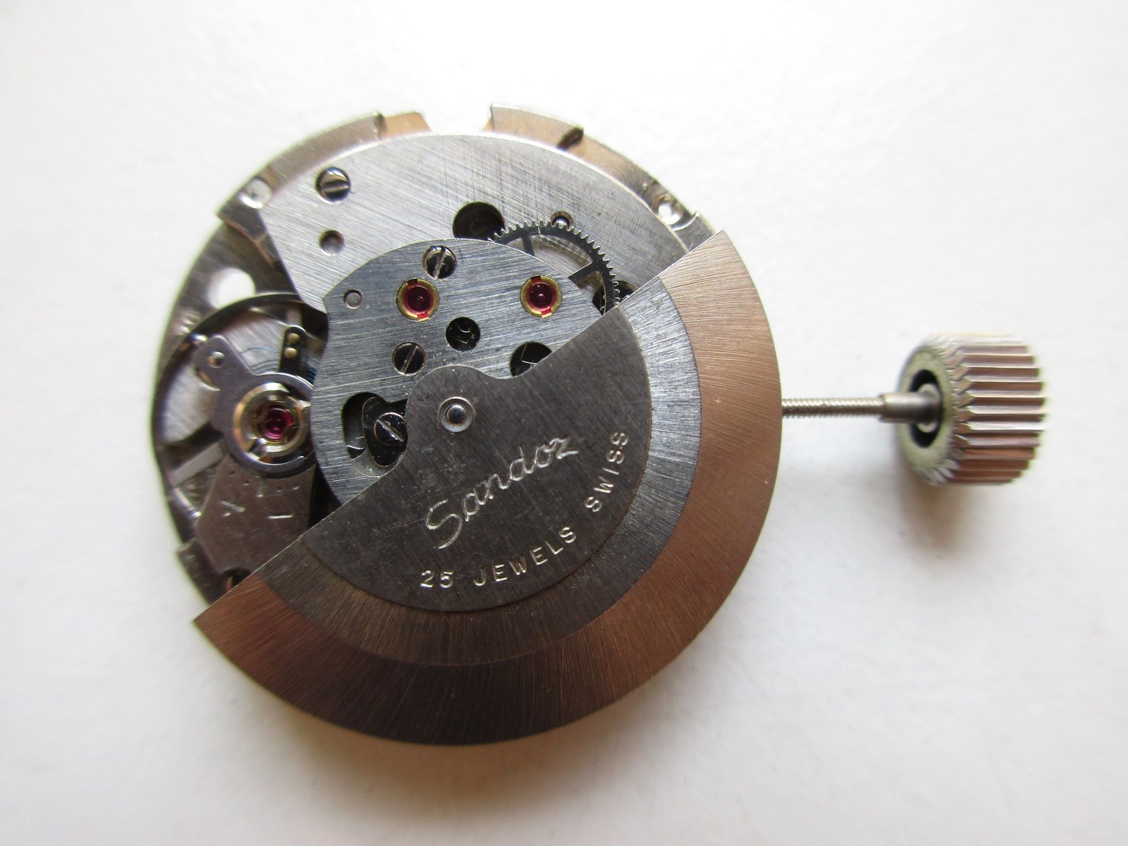 AS A. Schild cal. 1712/13 automatic Swiss watch movement – balance moves