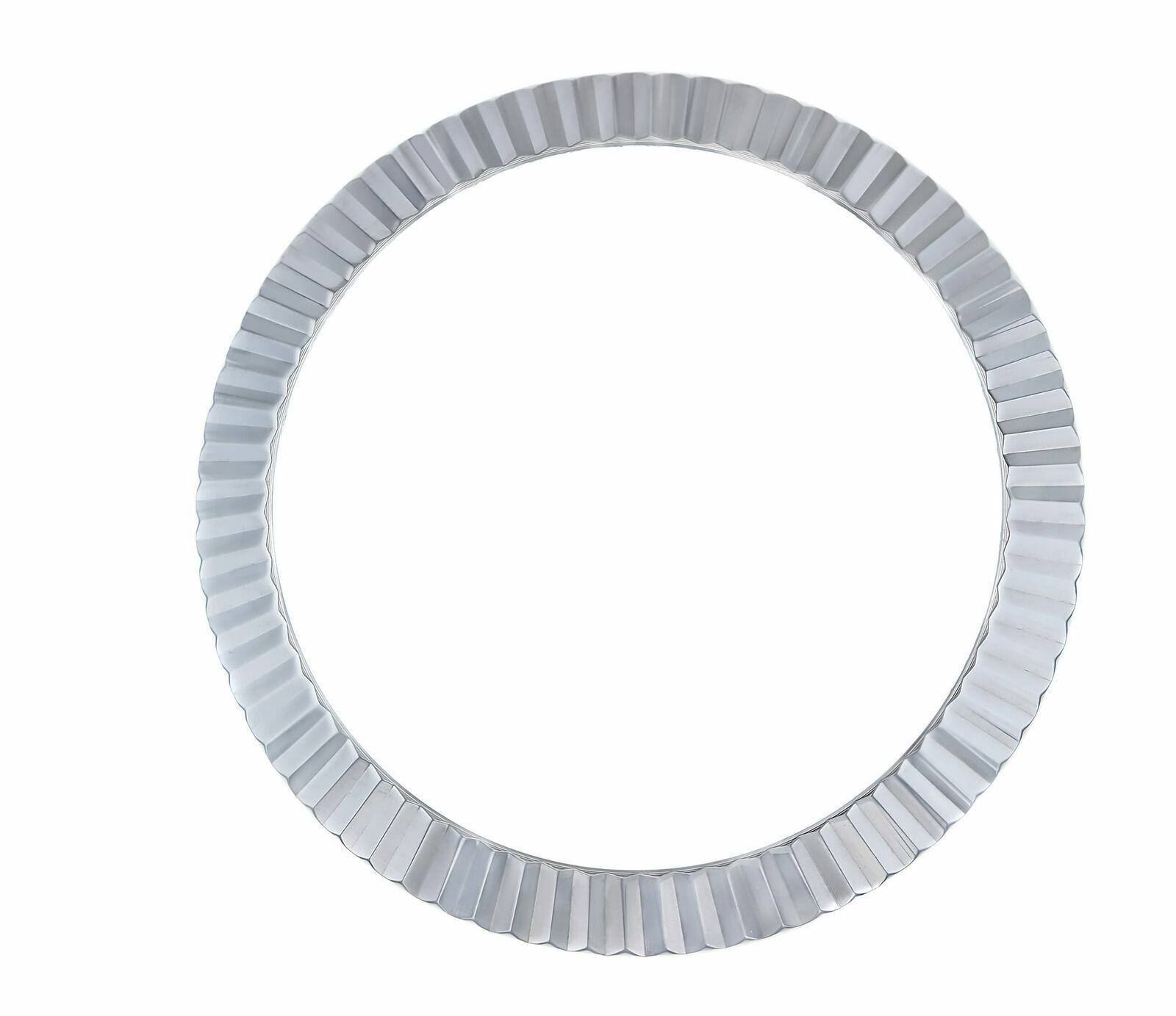 Mens Stainless Steel Fluted Bezel For Rolex 116300, 116334 41MM Datejust 2
