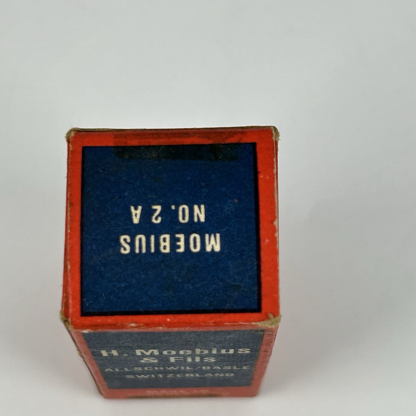 VINTAGE H. Moebius & Fils Watch Oil No. 2A With Original Box & insert – FULL