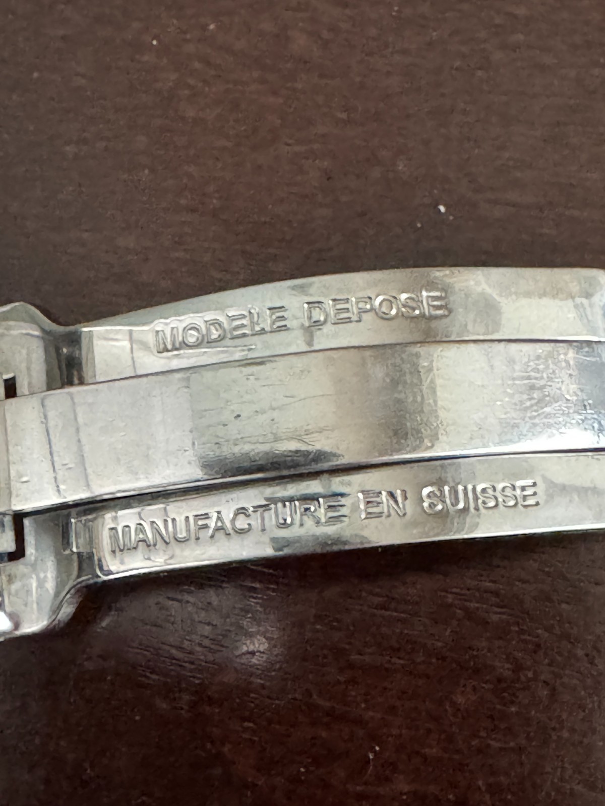 GENUINE BREITLING CHRONOMAT STAINLESS STEEL 22MM 372A CLASP NO FLIP LOCK