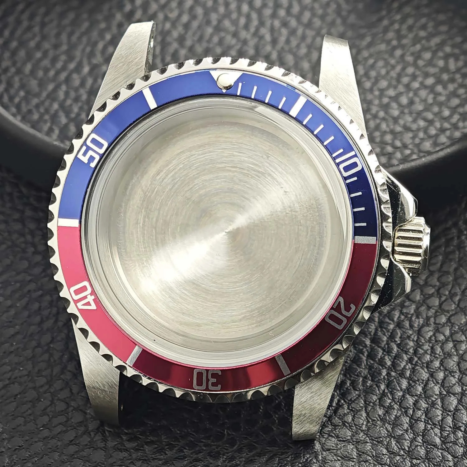 NH35 39Mm Case Vintage Retro Dome Glass Watch Case for Retro Submariner NH35 Mov