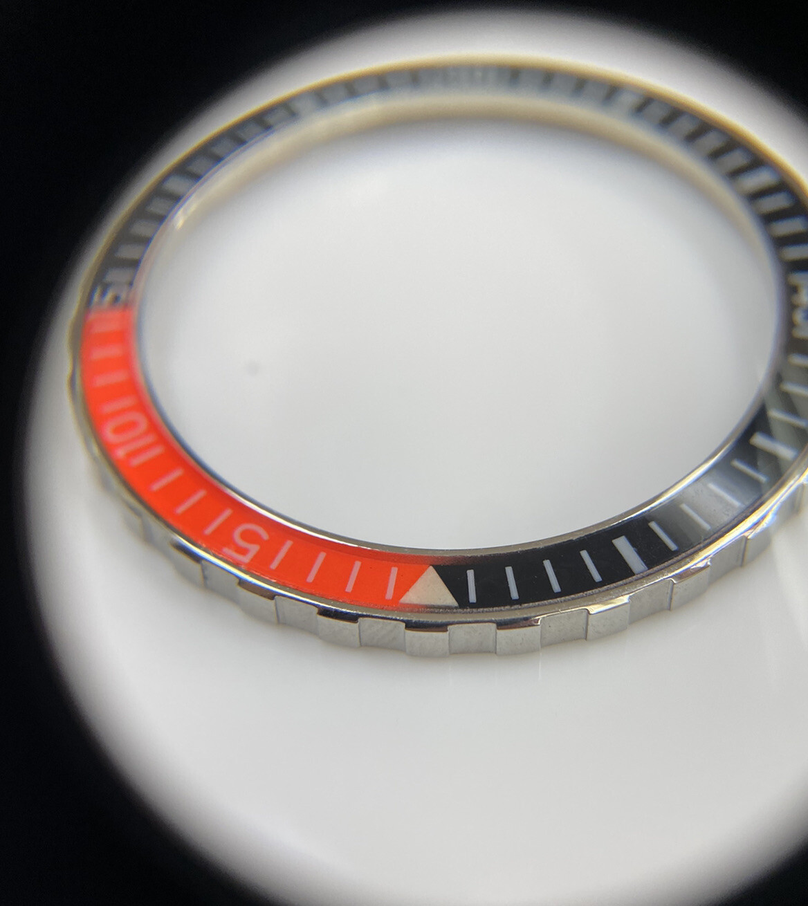 Genuine Bulova Snorkel Bakelite 38mm Bezel Insert Case # 7202-4 Caliber 11AOAACB