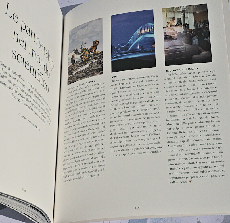 Rolex Magazine Number Nine 9 in Italian on Oyster Perpetual and Milgauss