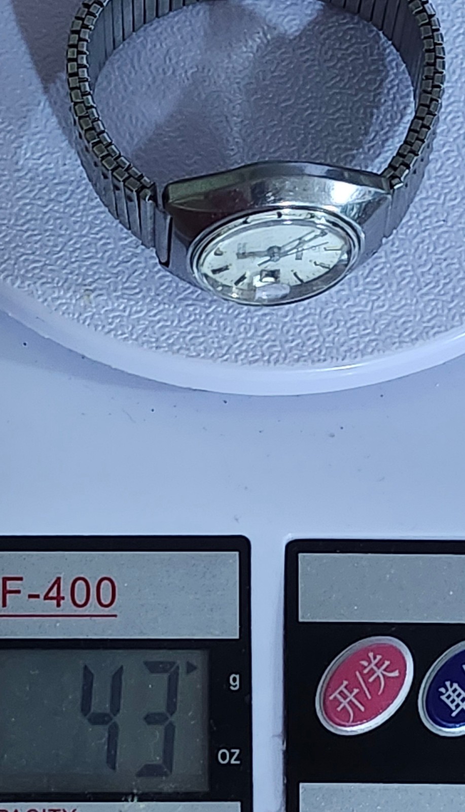 Ricoh Automatic 22 Jewels Japan Watch Movement Case & Band – For Parts