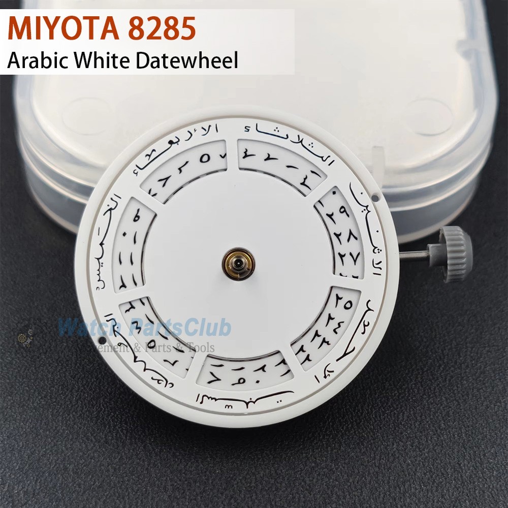 Miyota 8285 Automatic Mechanical Movement Arabic Version Date Week Disc 21 Jewel