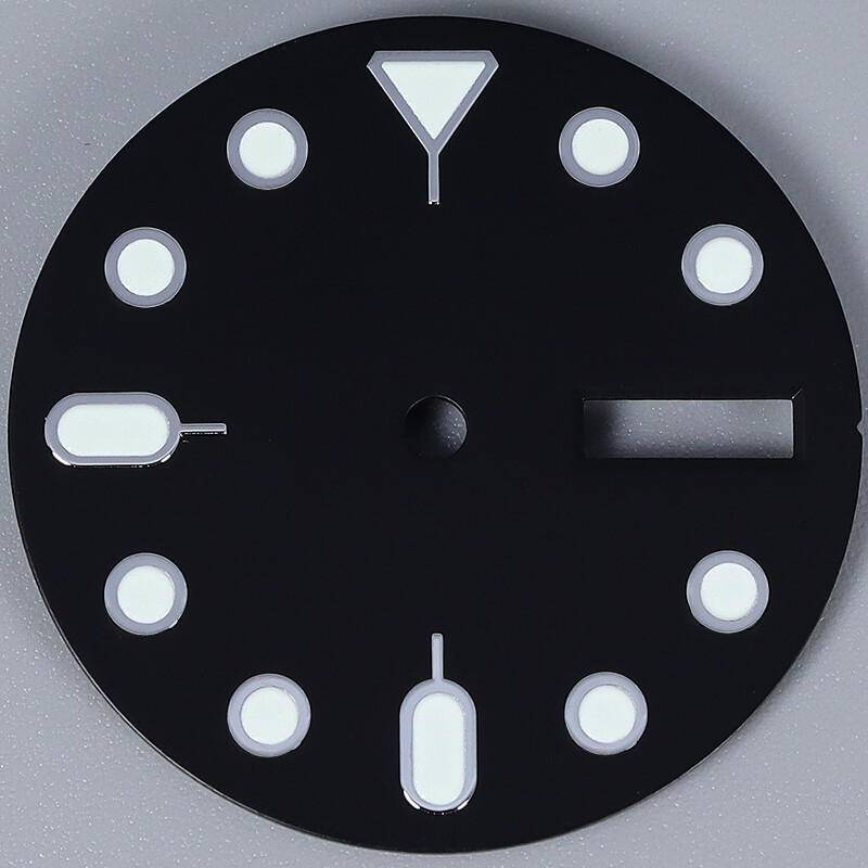 For Seiko nh36 nh36A Movement 3C Luminescence Day Date Dial For Seiko Skx013 Mod
