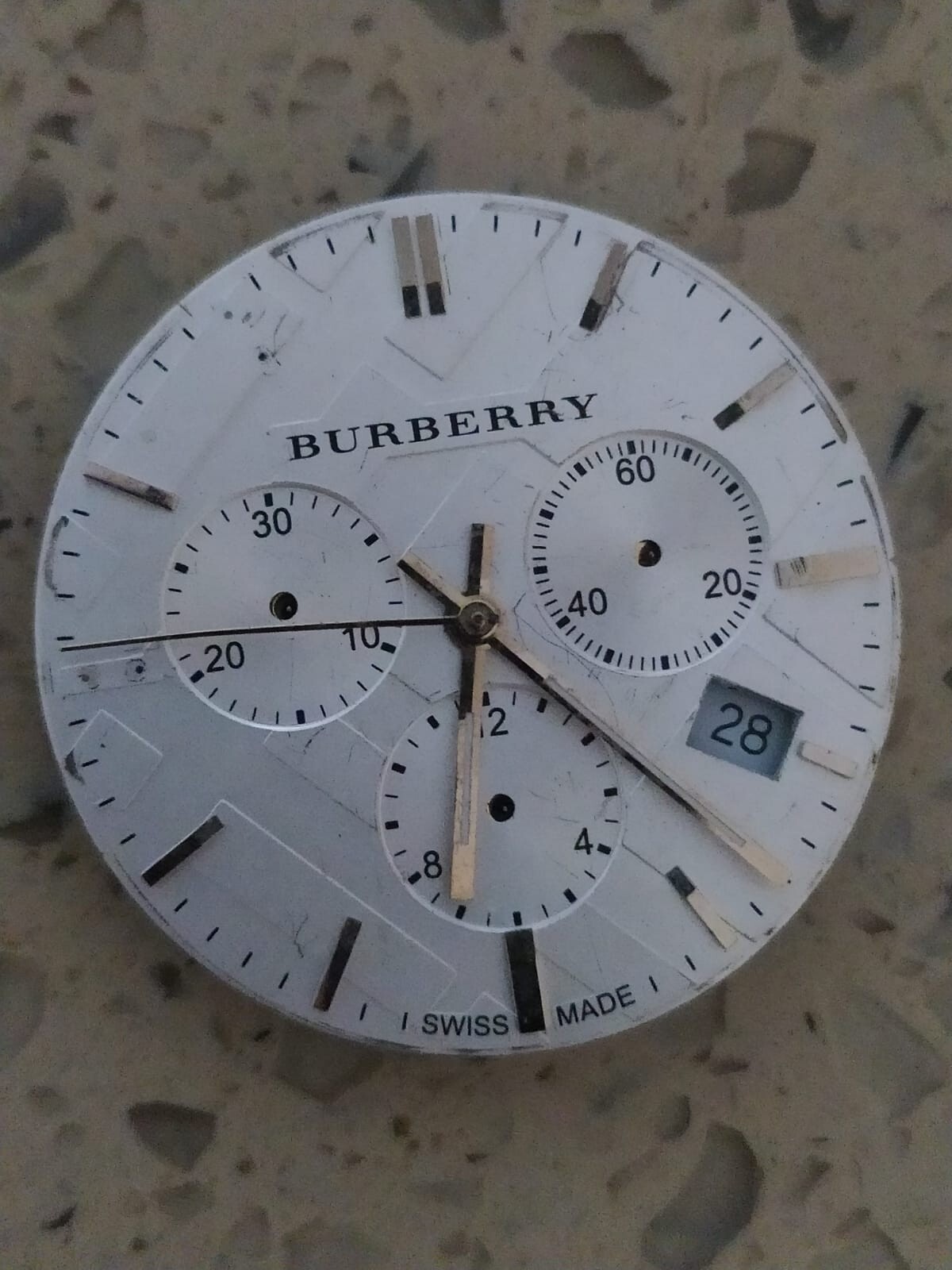 Burberry REF. BU9751 Watch Working For Parts Used