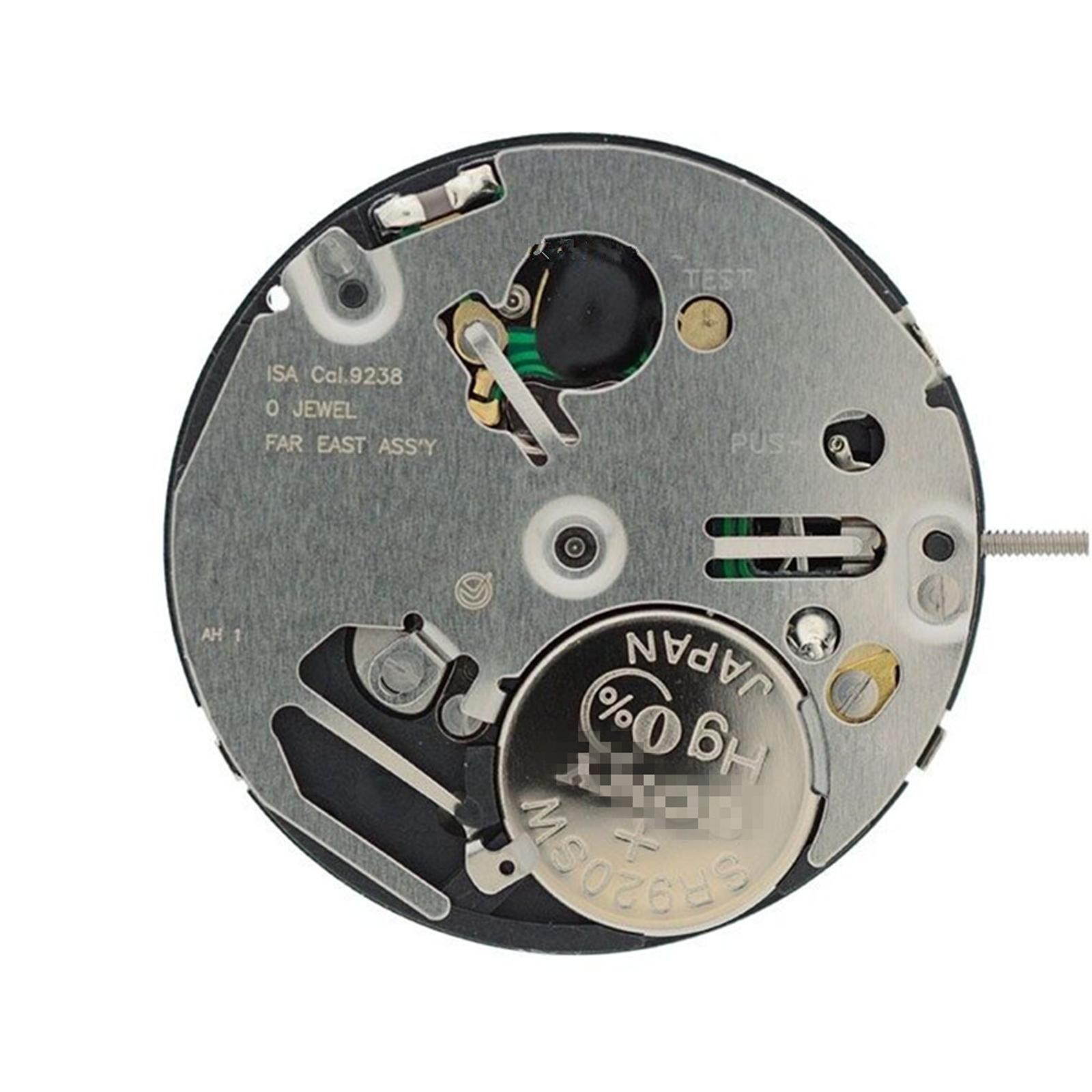 4.13mm Thickness 6-Hand Date@3 Quartz Watch Movement Replace For ISA 9238/1960